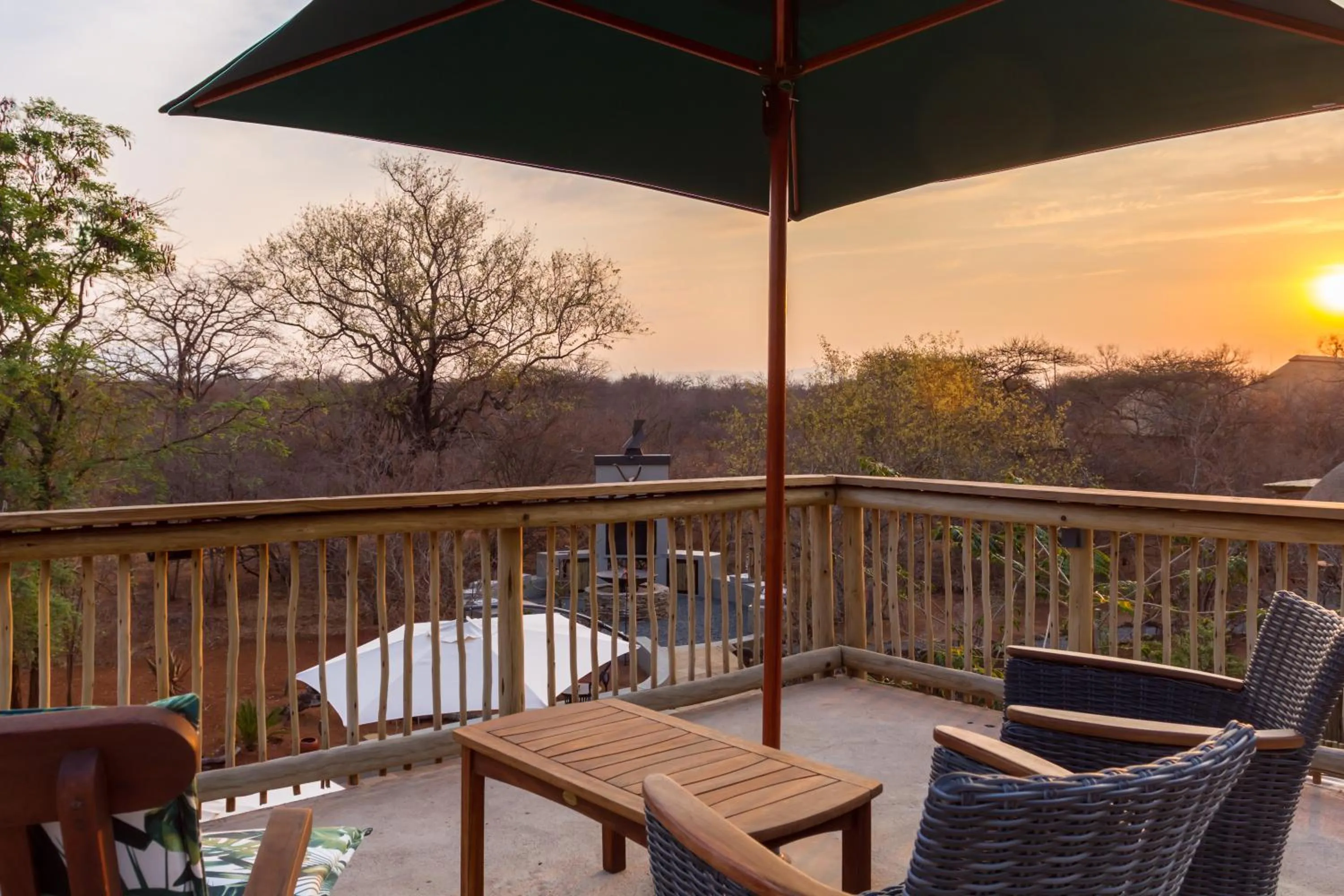 Natural landscape in Ukuthula Bush Lodge
