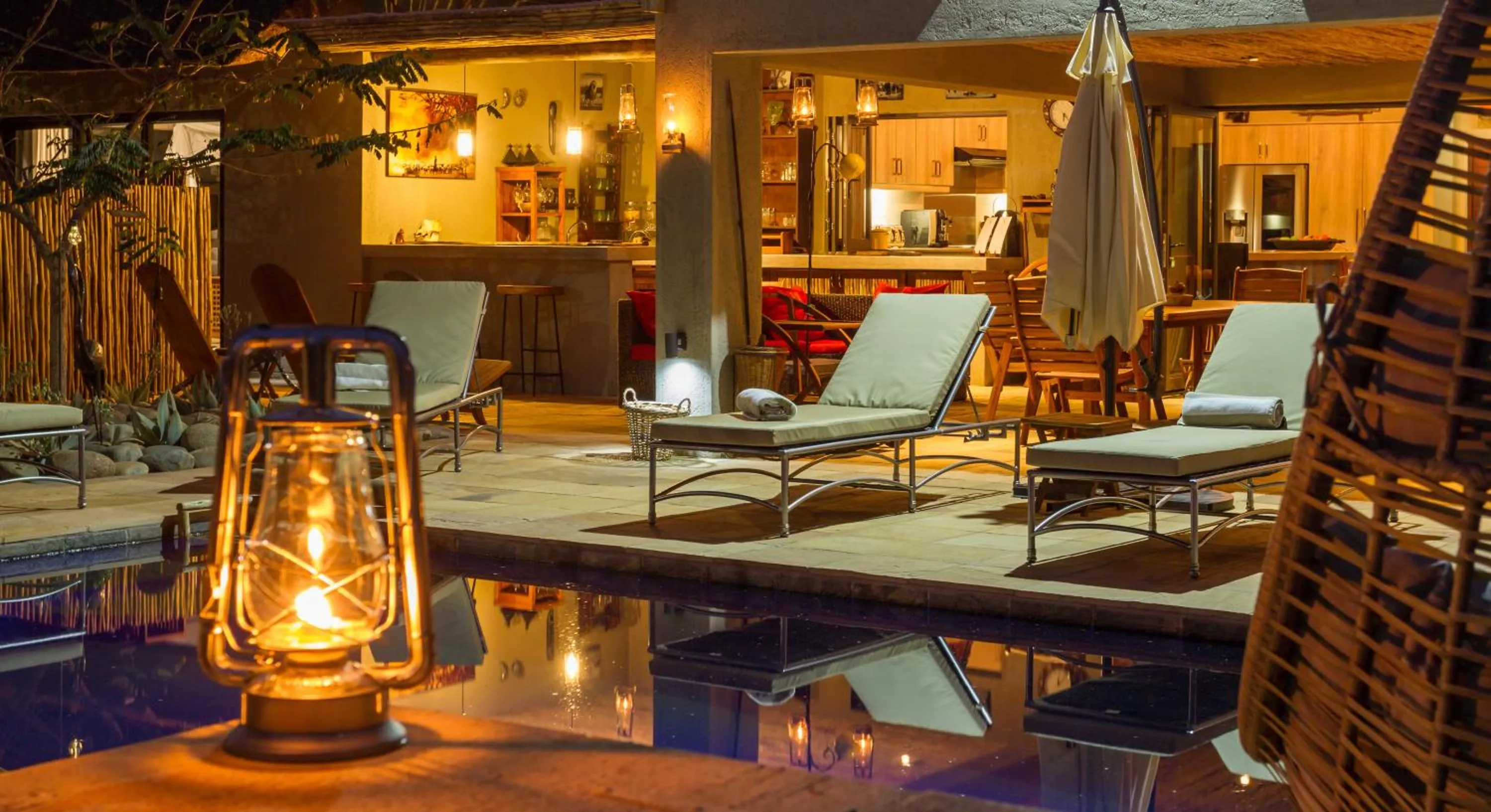 Patio in Ukuthula Bush Lodge