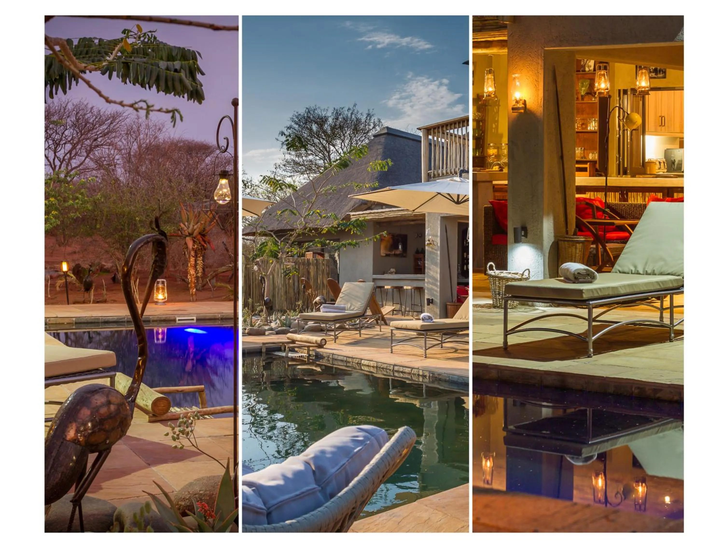 Natural landscape in Ukuthula Bush Lodge