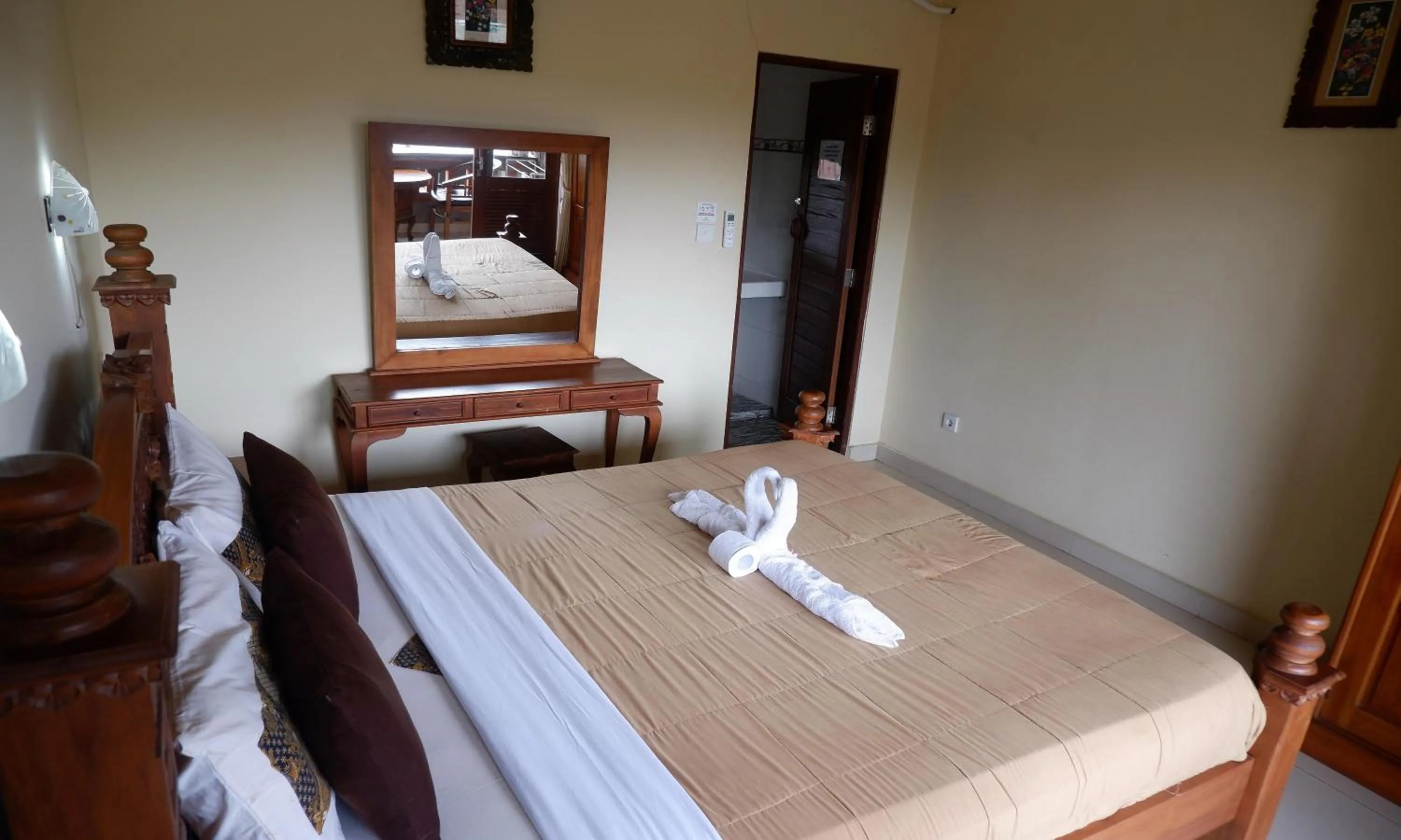 Bed in Danasari Homestay