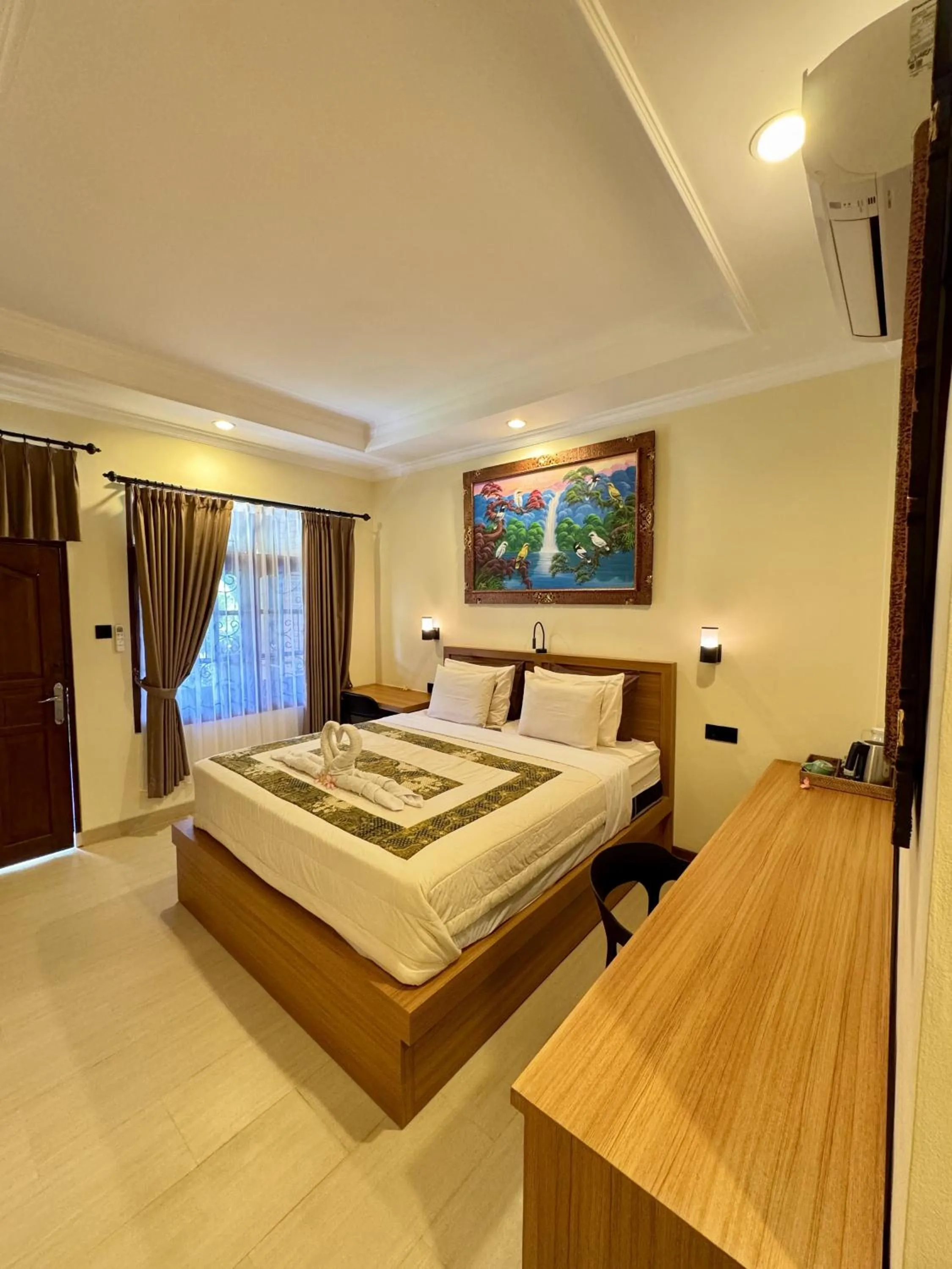 Bed in Danasari Homestay