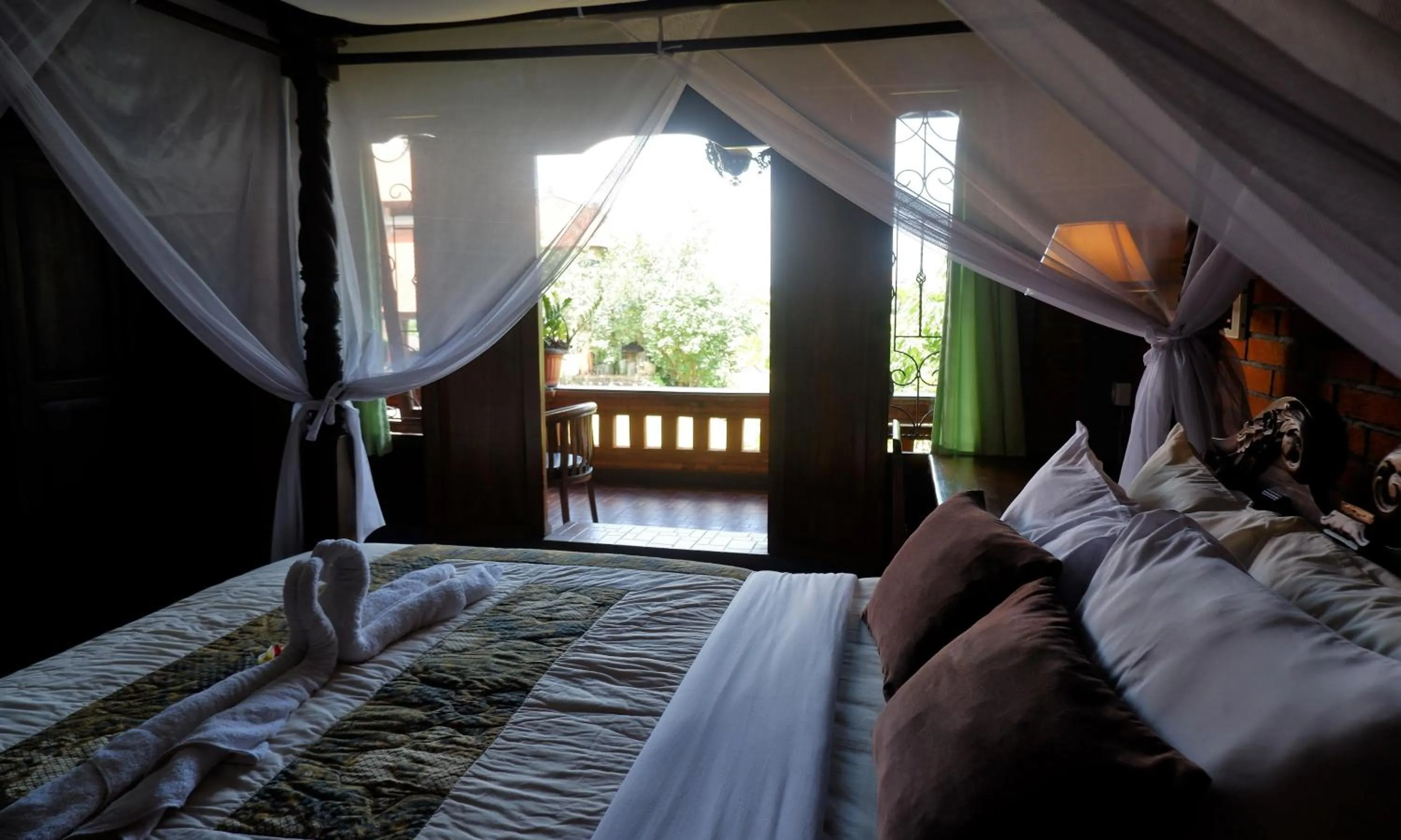 Bed in Danasari Homestay