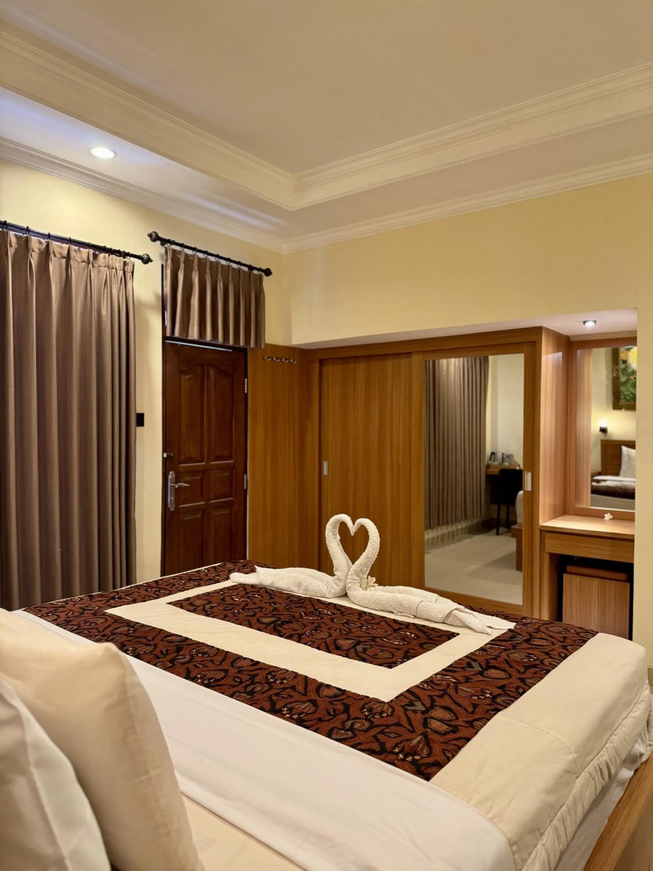 Bed in Danasari Homestay