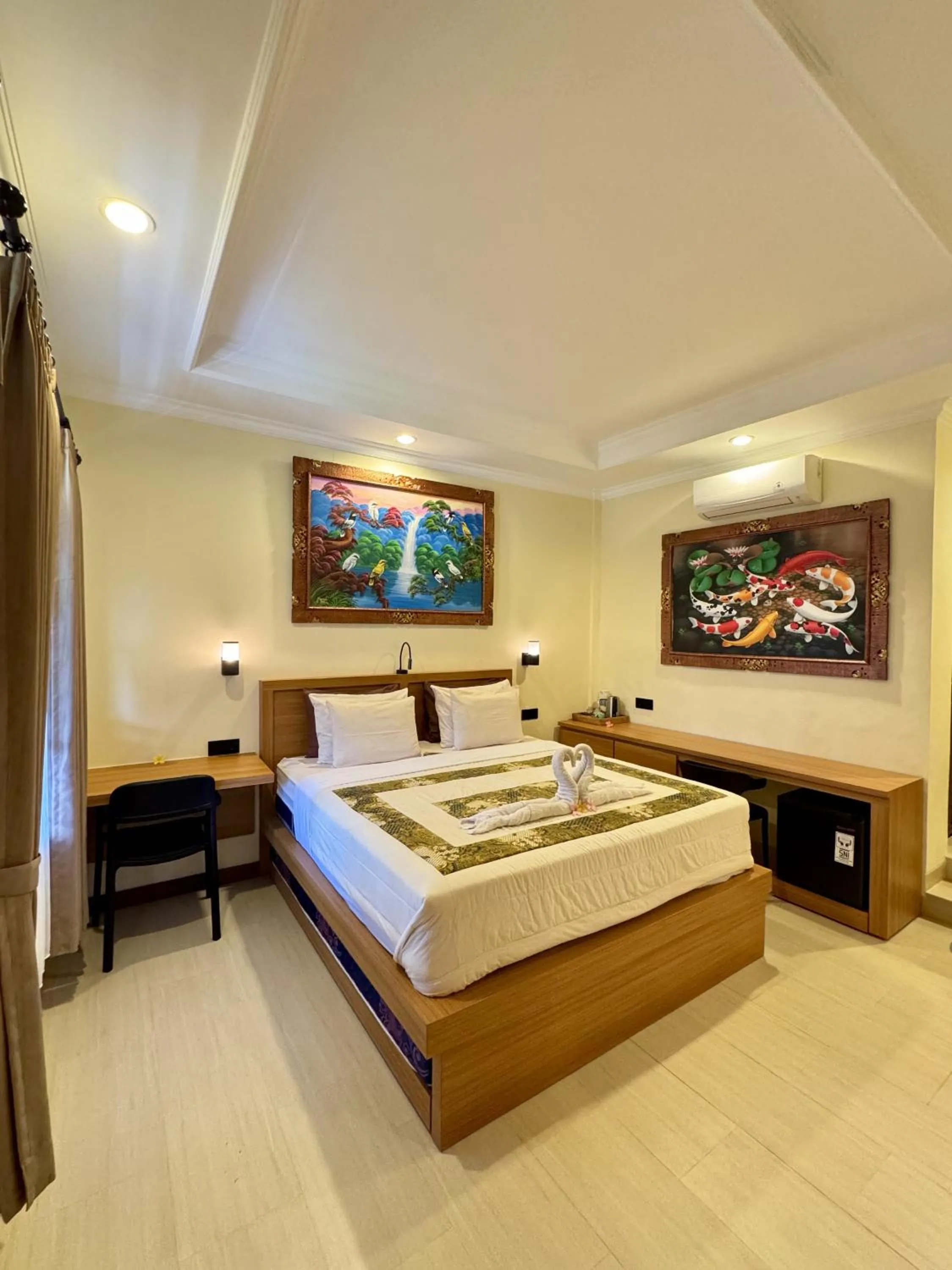 Bed in Danasari Homestay