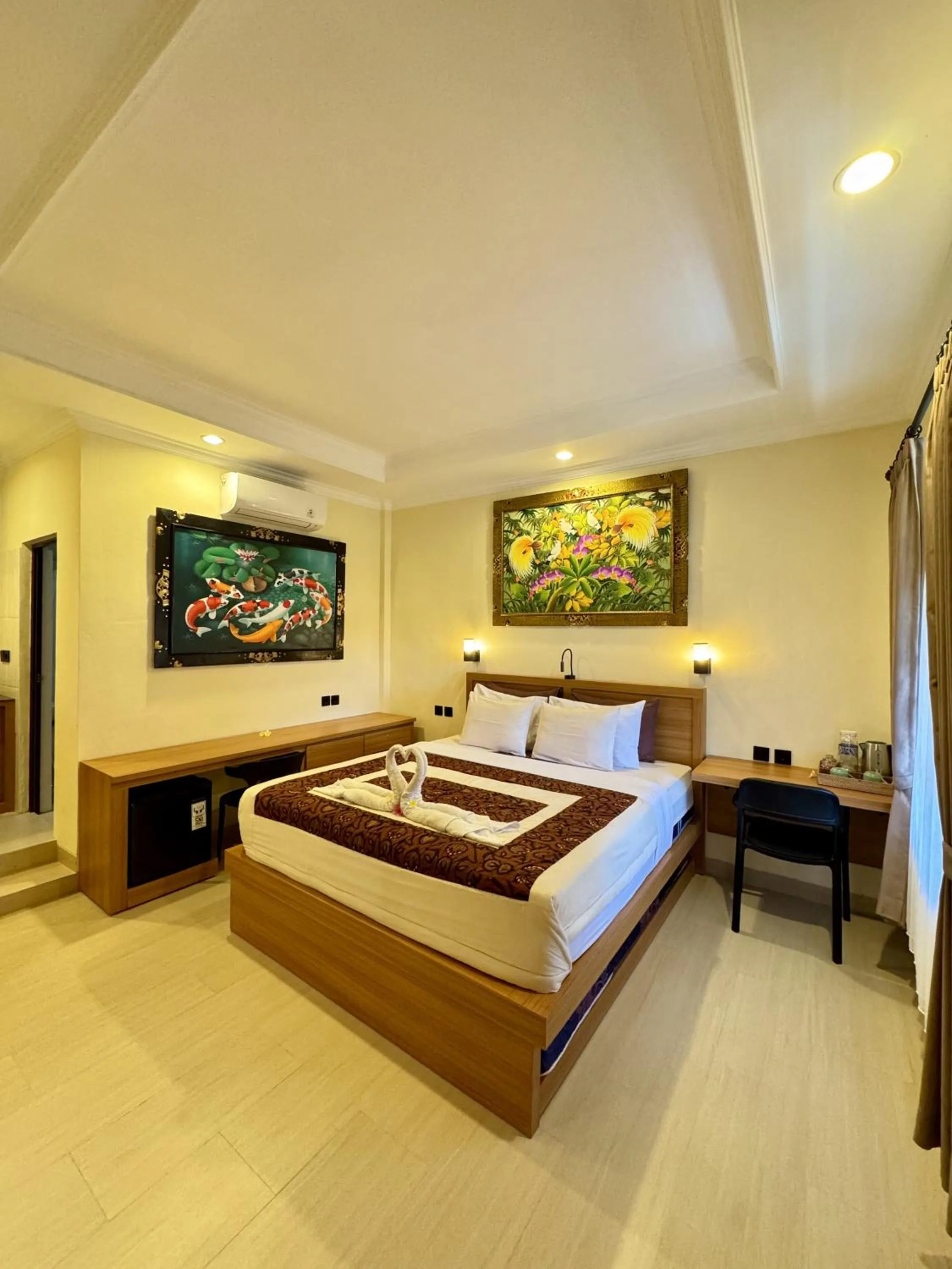 Bed in Danasari Homestay