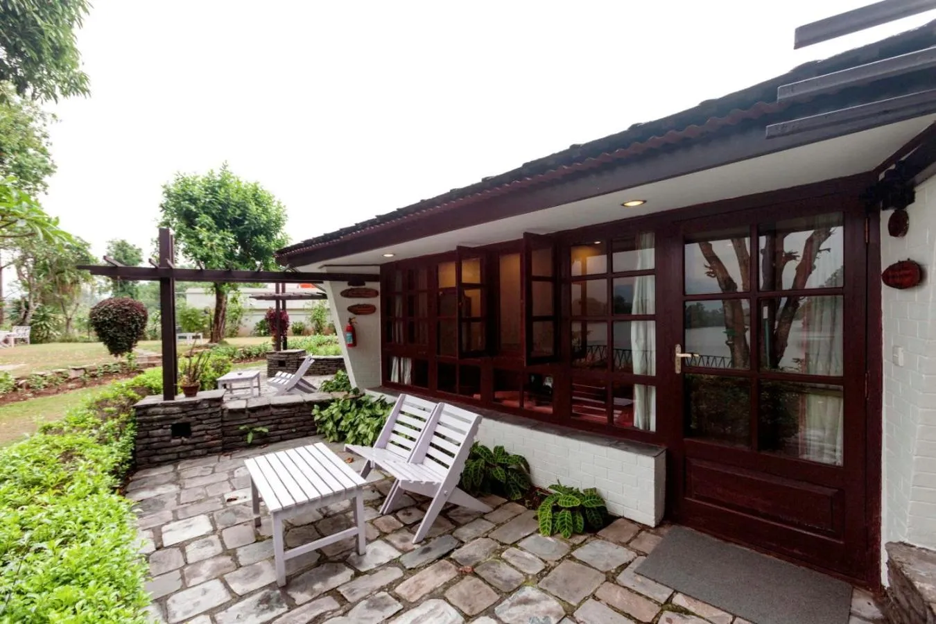 Patio in Fish Tail Lodge