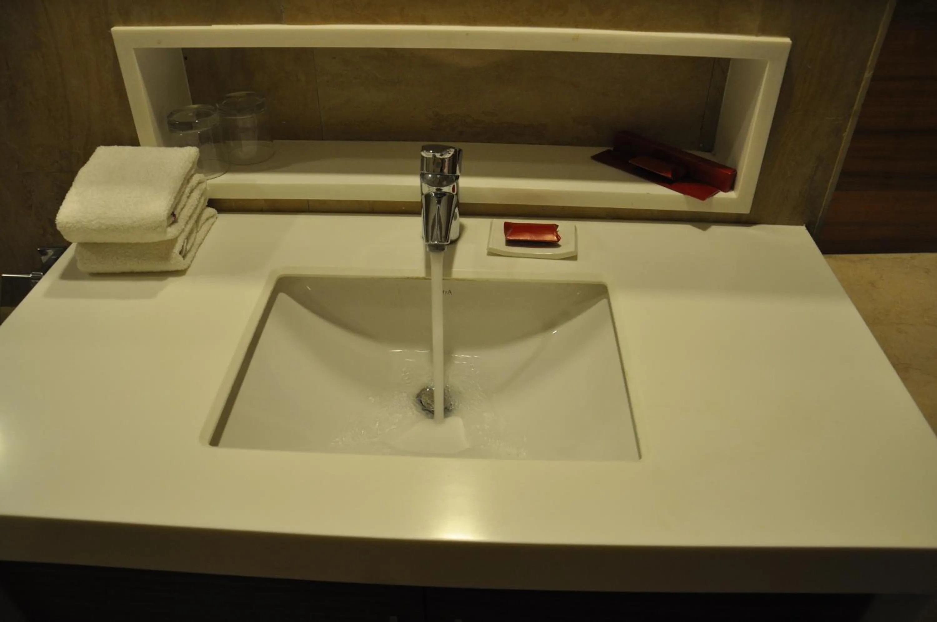 Bathroom in La Woods Hotel