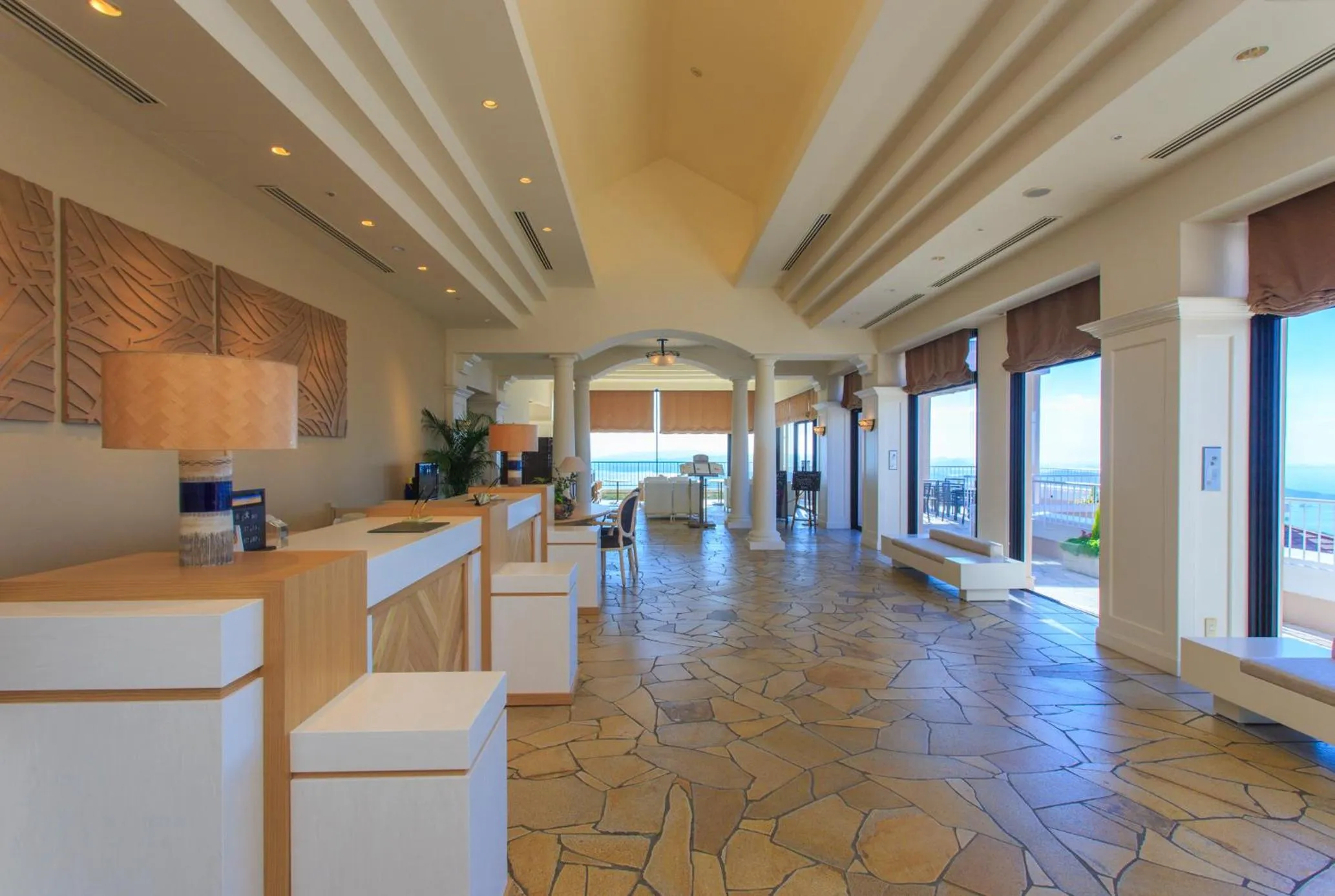 Lobby or reception in Yumihari-no-Oka Hotel