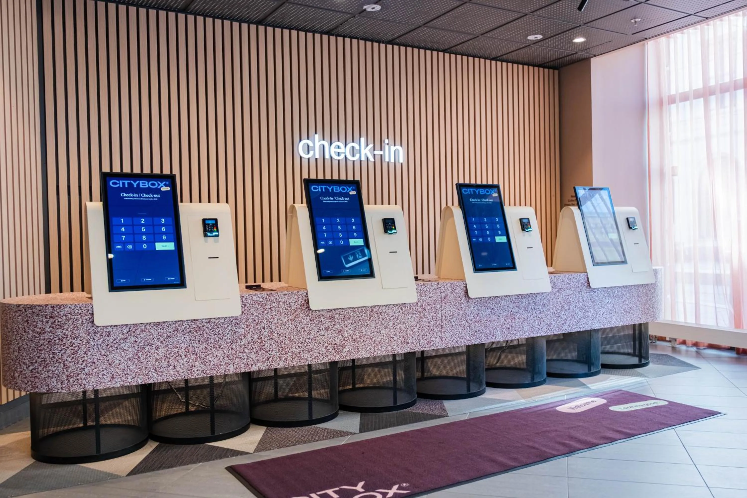 Lobby or reception in Citybox Oslo