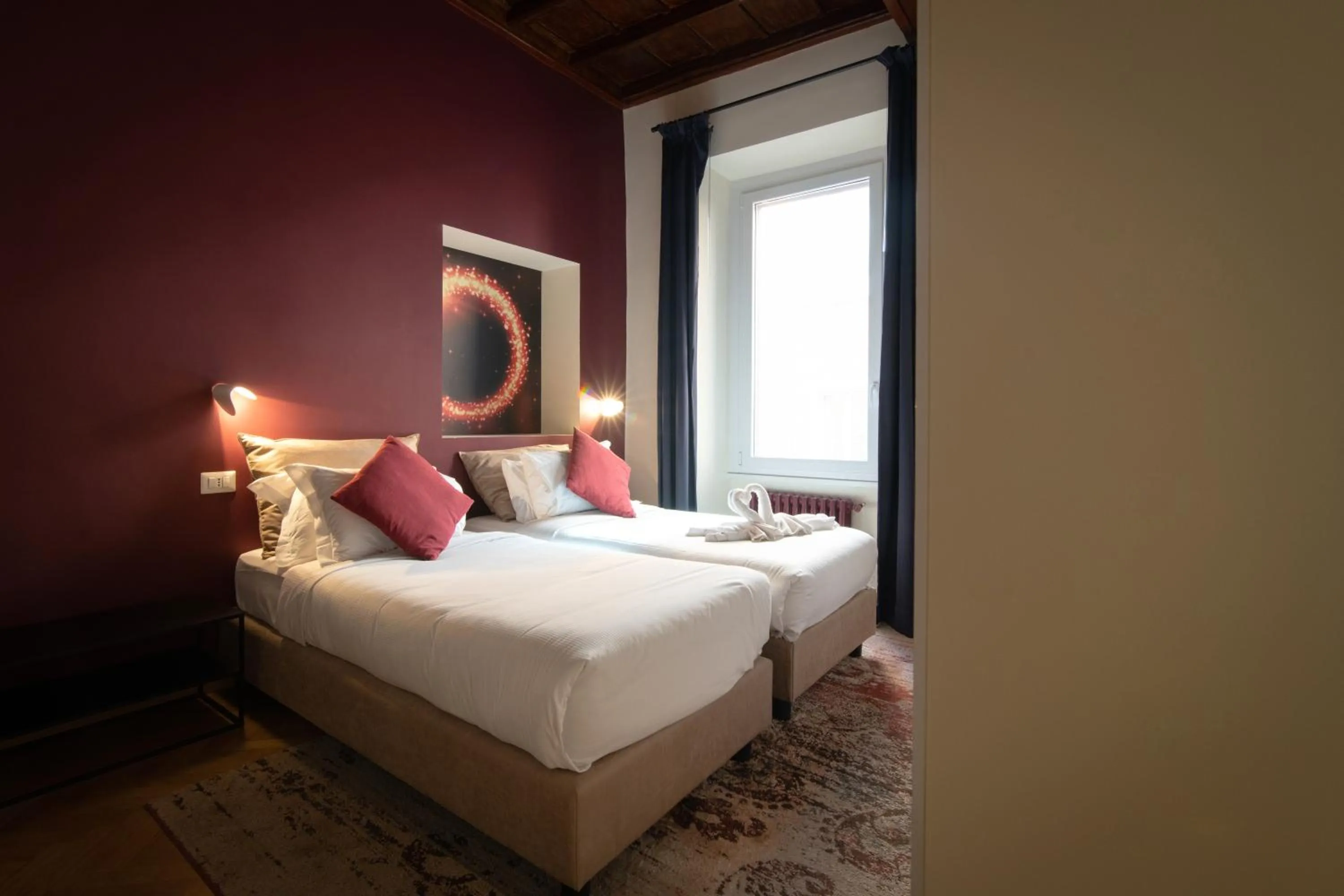 Bed in BEIGE ET BLE' GuestHouse