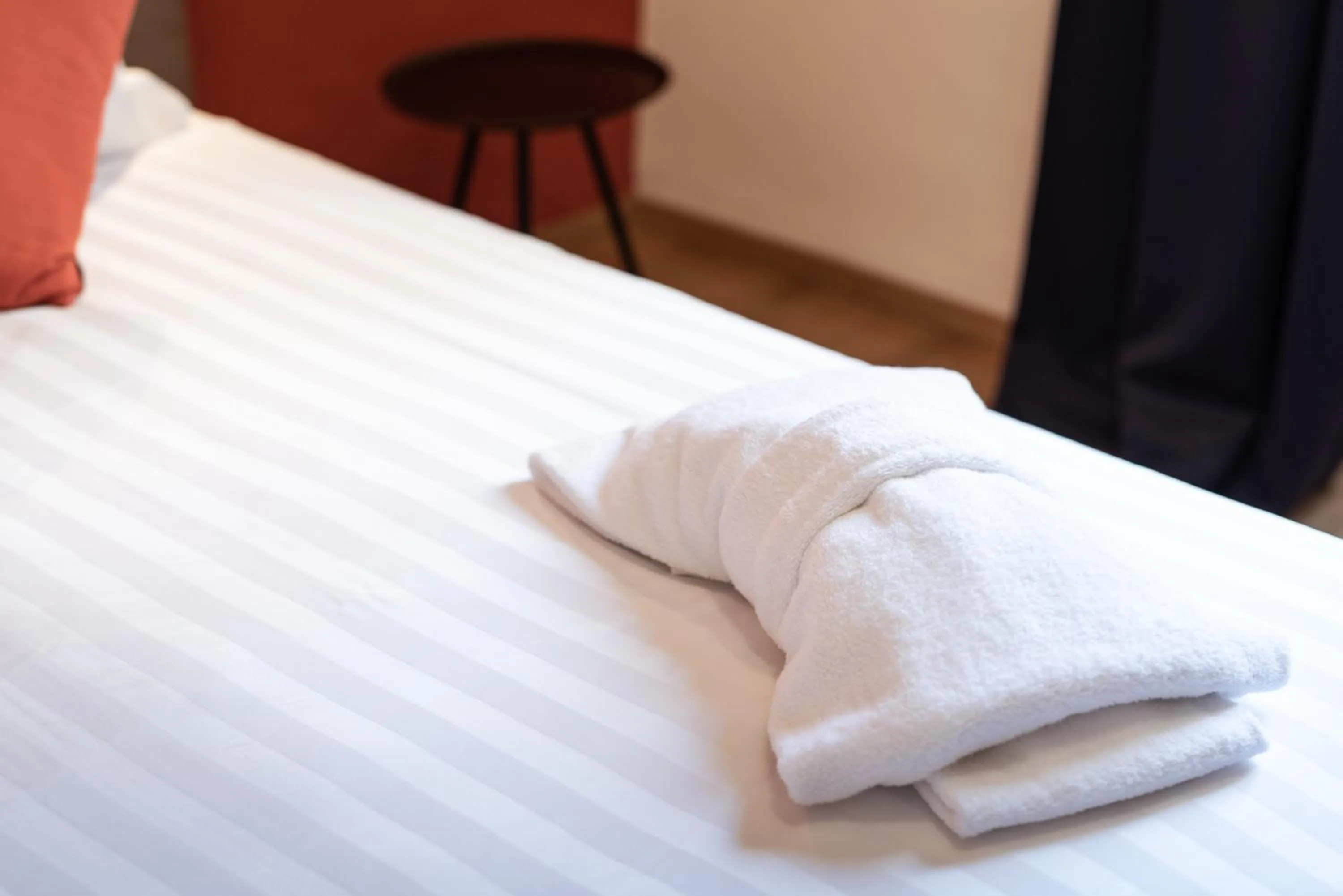 Bed in BEIGE ET BLE' GuestHouse