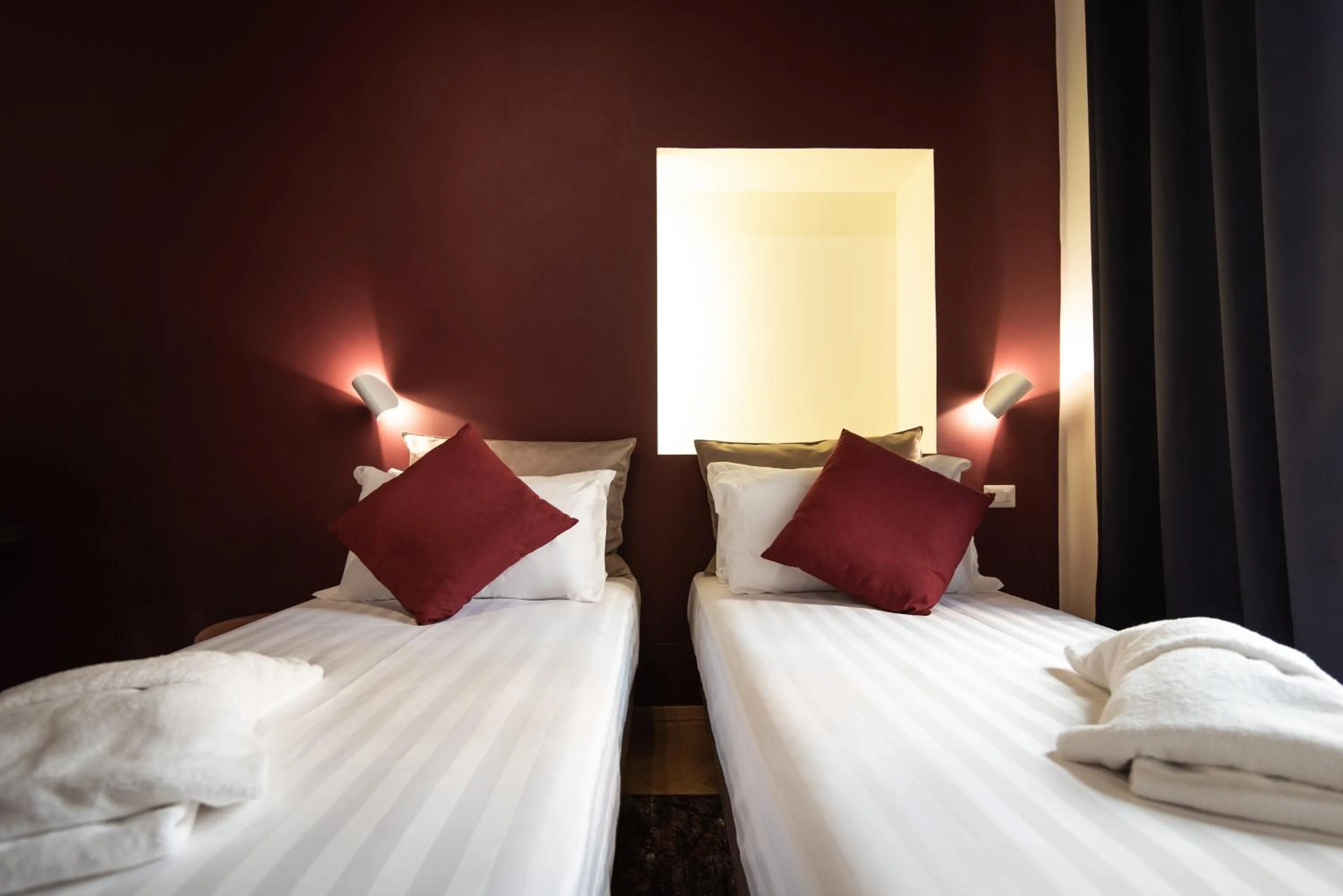 Bed in BEIGE ET BLE' GuestHouse