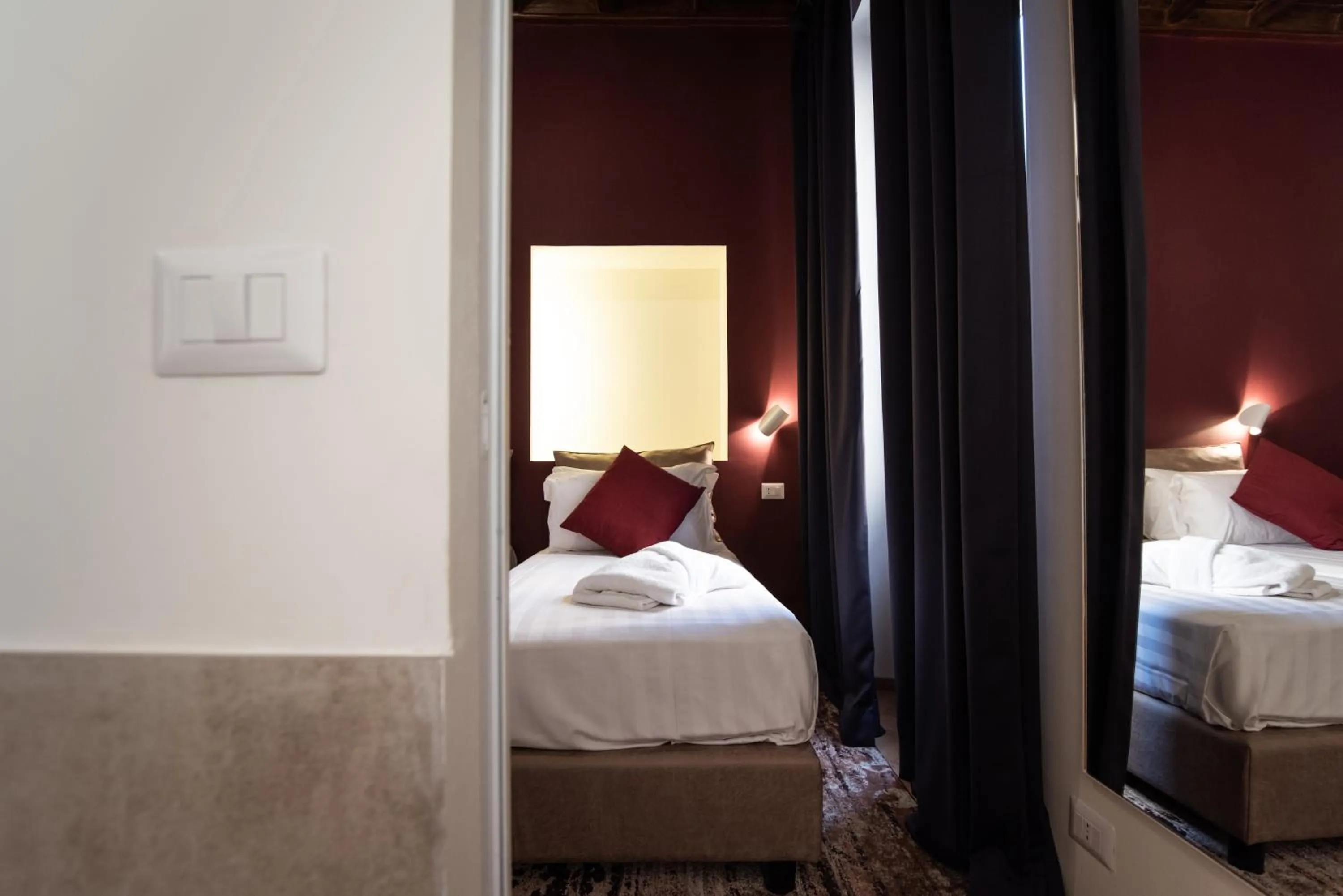 Bed in BEIGE ET BLE' GuestHouse