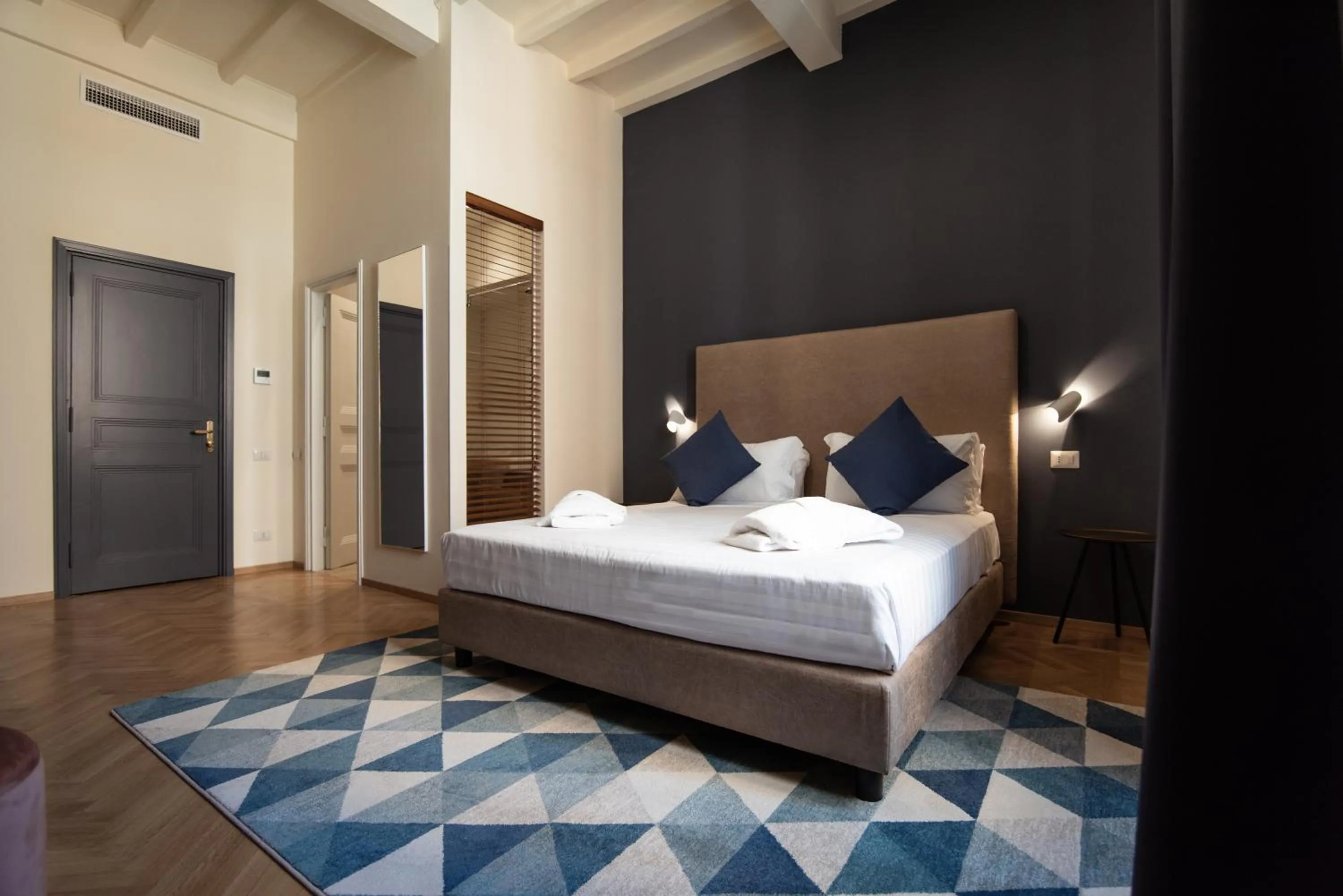 Bed in BEIGE ET BLE' GuestHouse