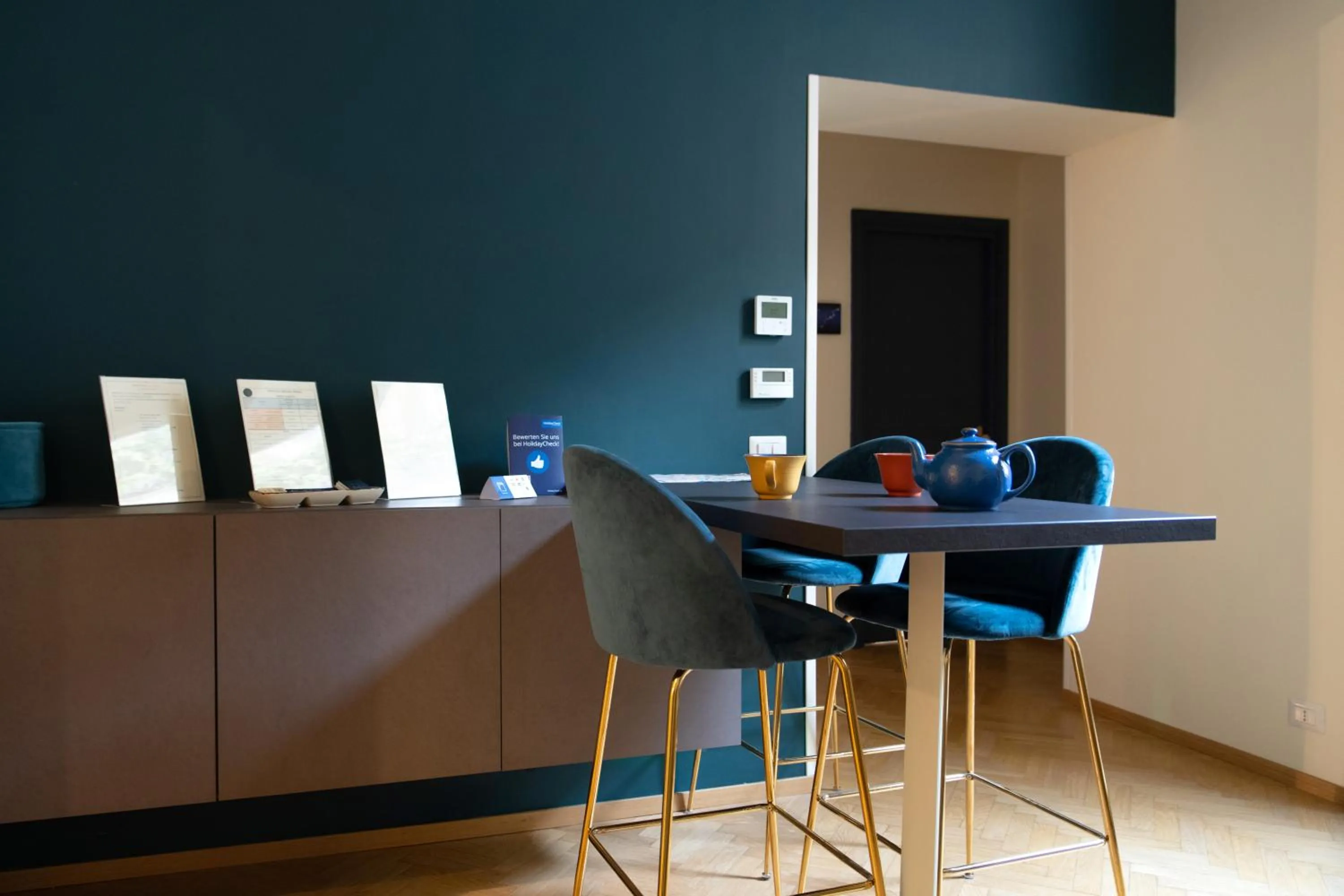 Living room in BEIGE ET BLE' GuestHouse