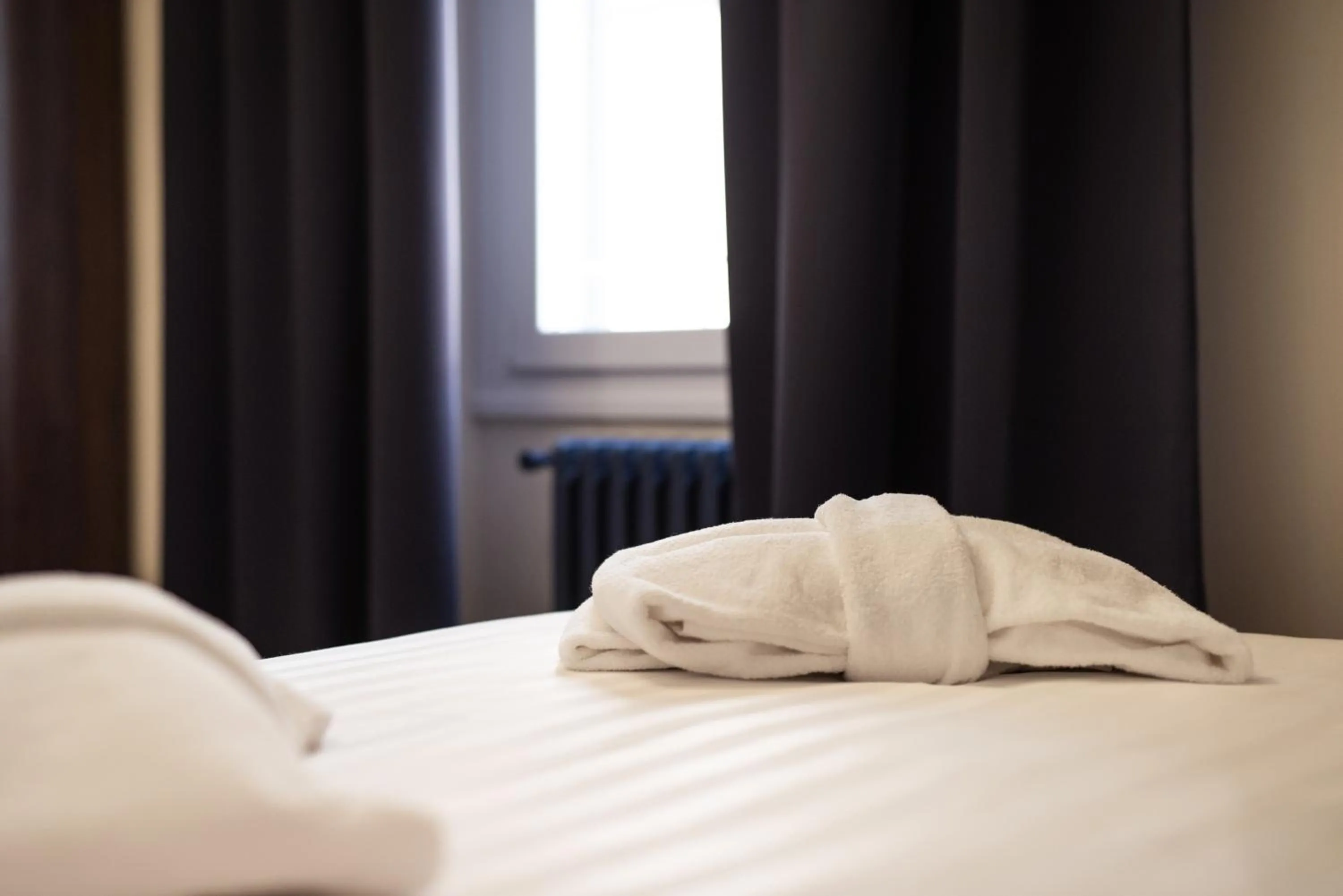 Bed in BEIGE ET BLE' GuestHouse