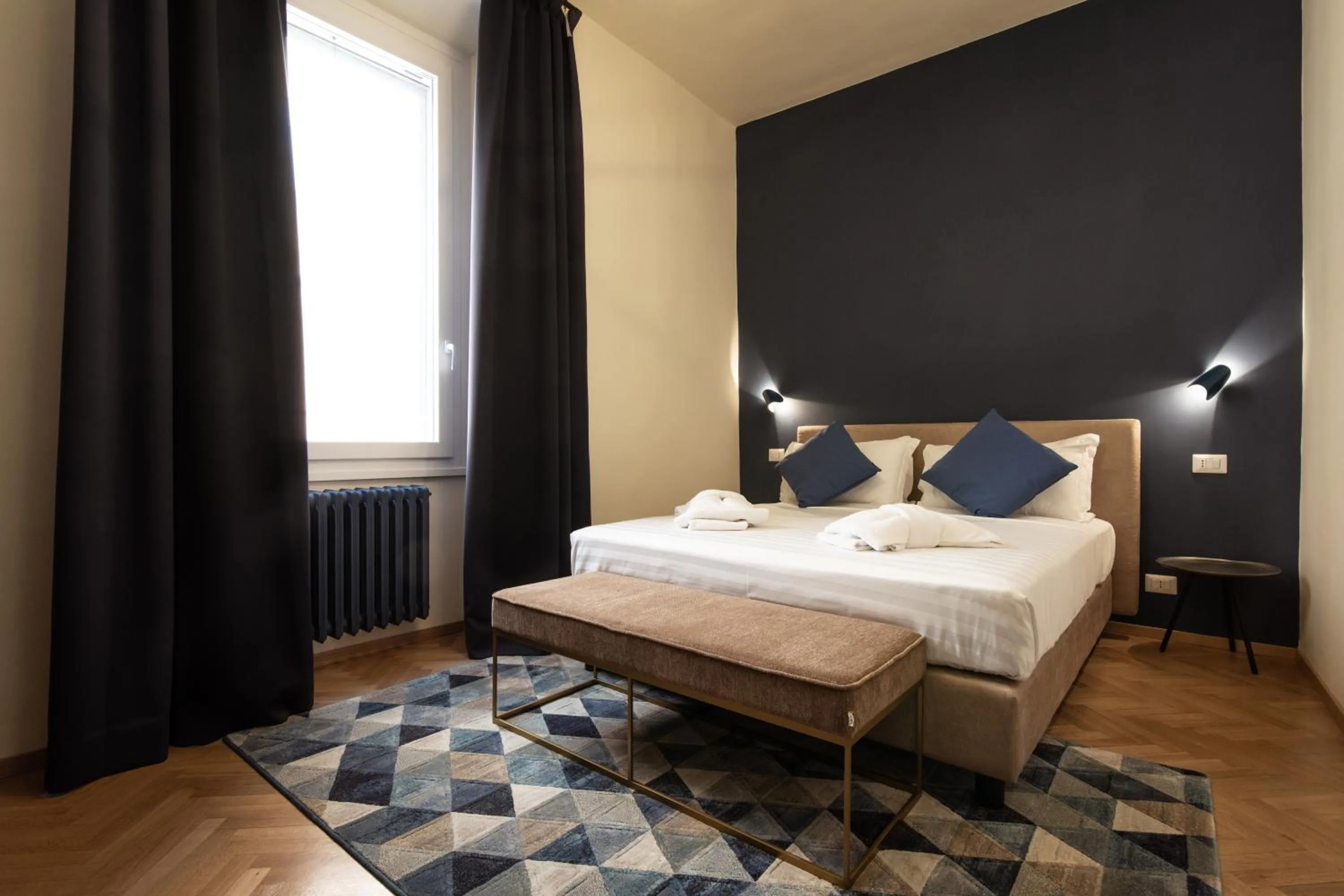 Bed in BEIGE ET BLE' GuestHouse