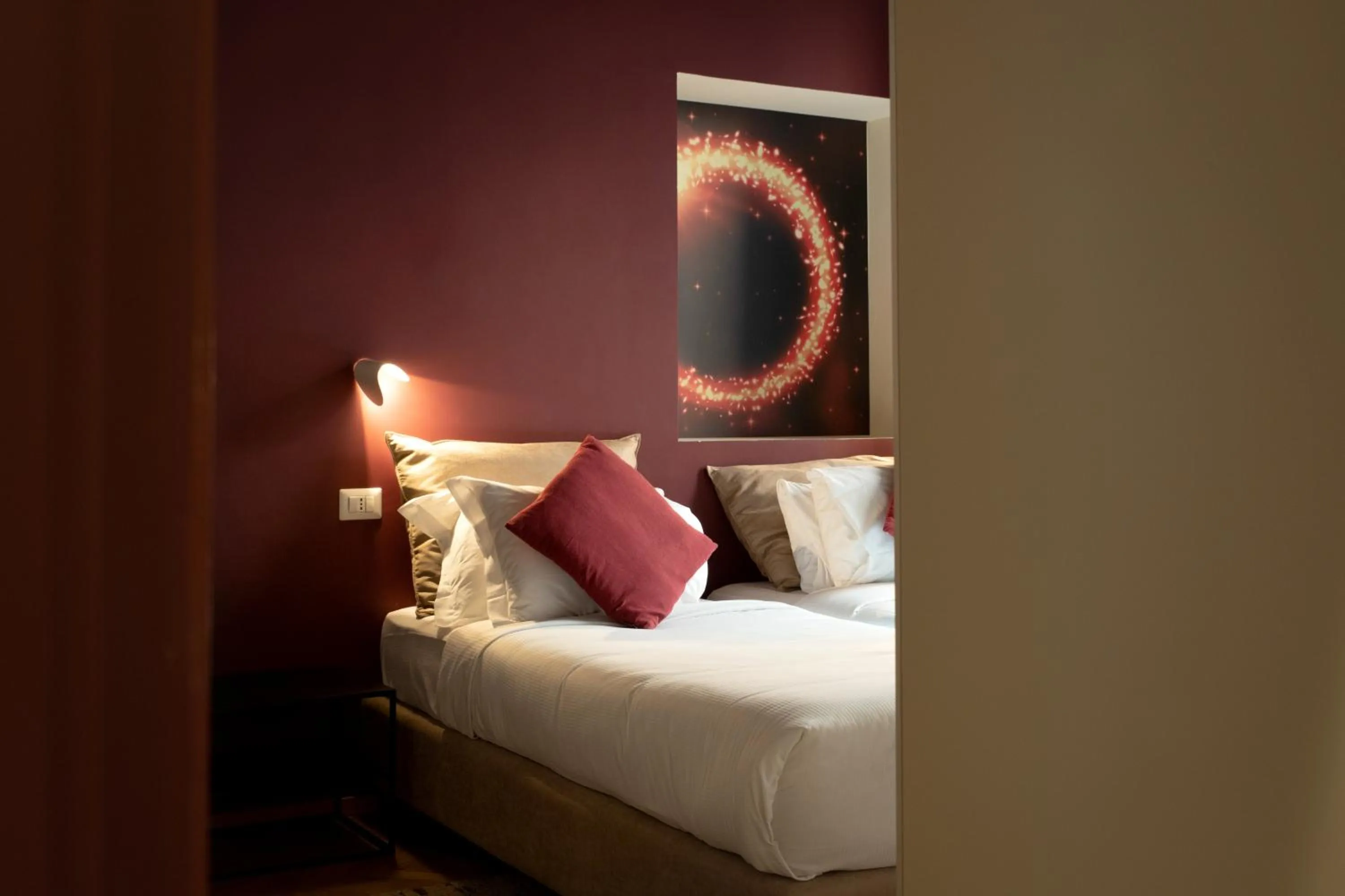 Bed in BEIGE ET BLE' GuestHouse