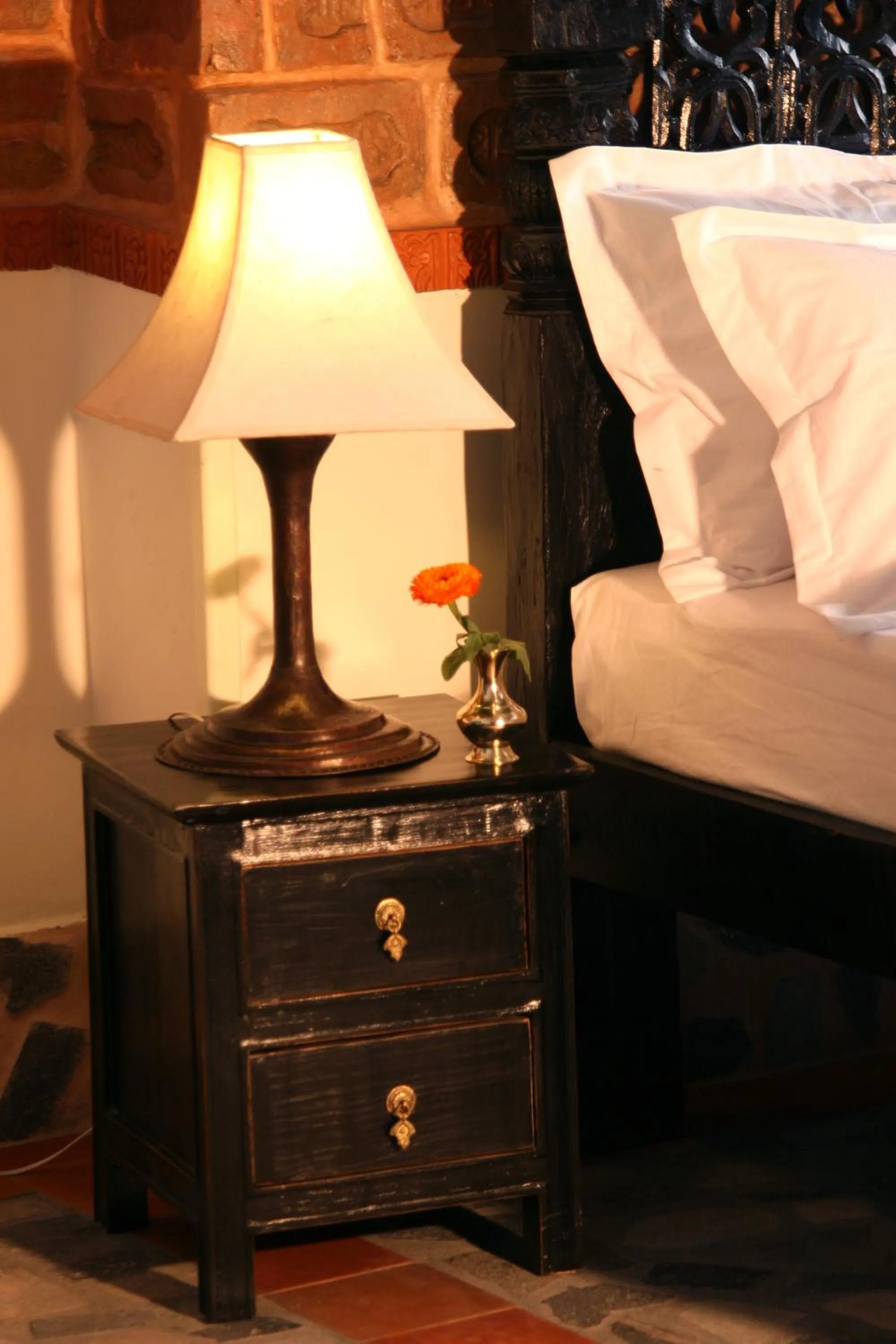 Bed in Hotel Heritage