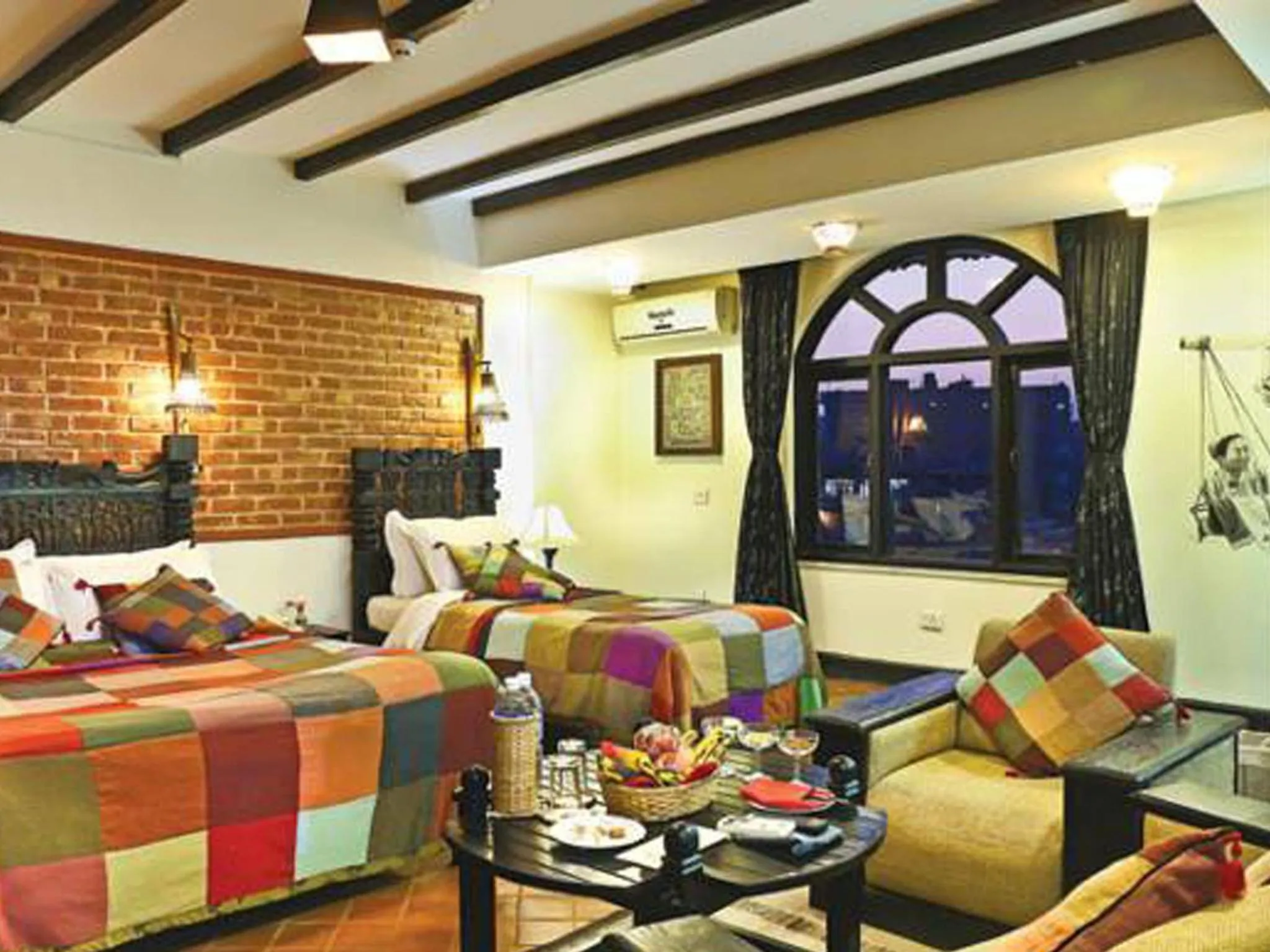 Bed in Hotel Heritage