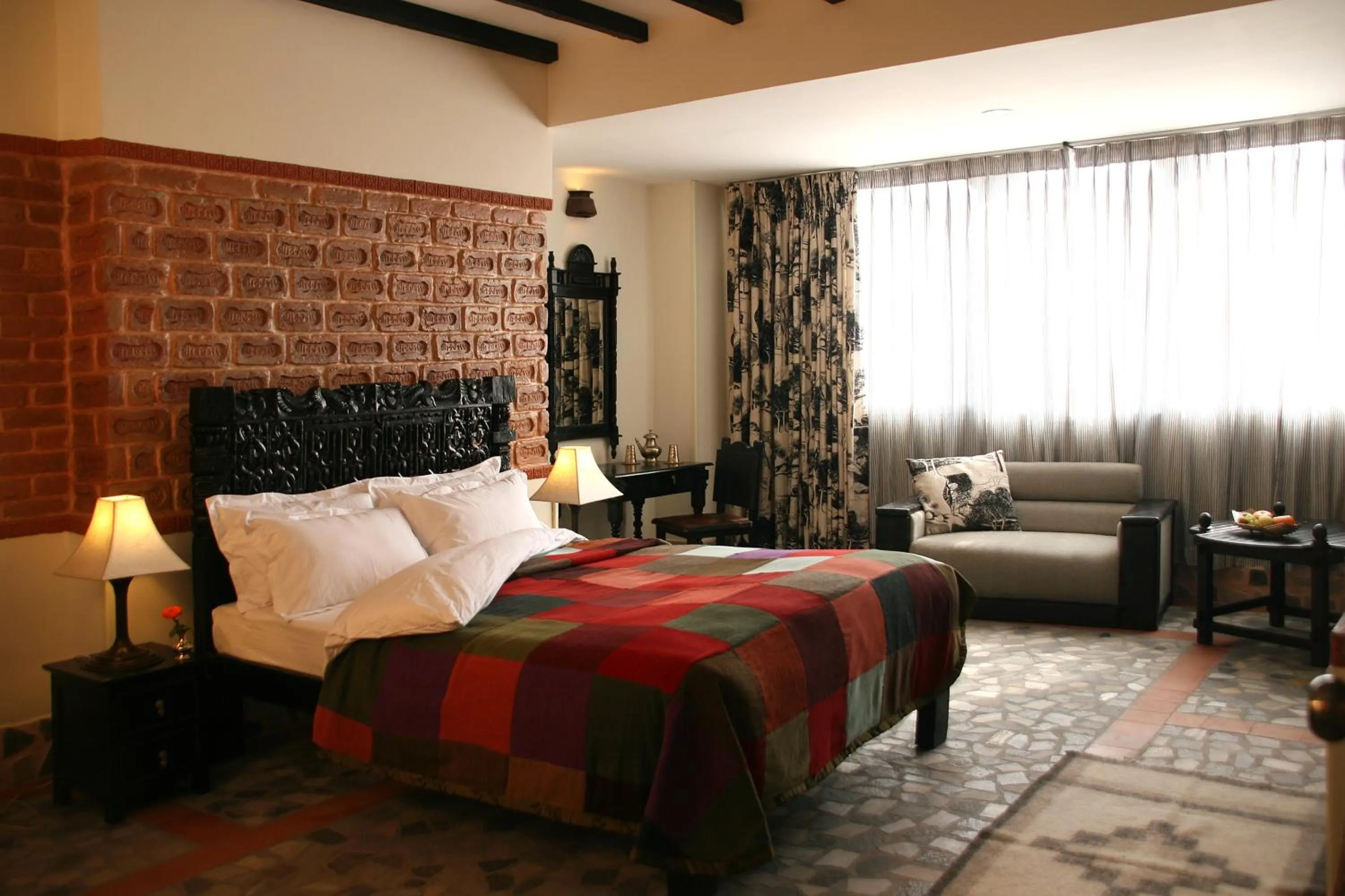 Bedroom, Bed in Hotel Heritage