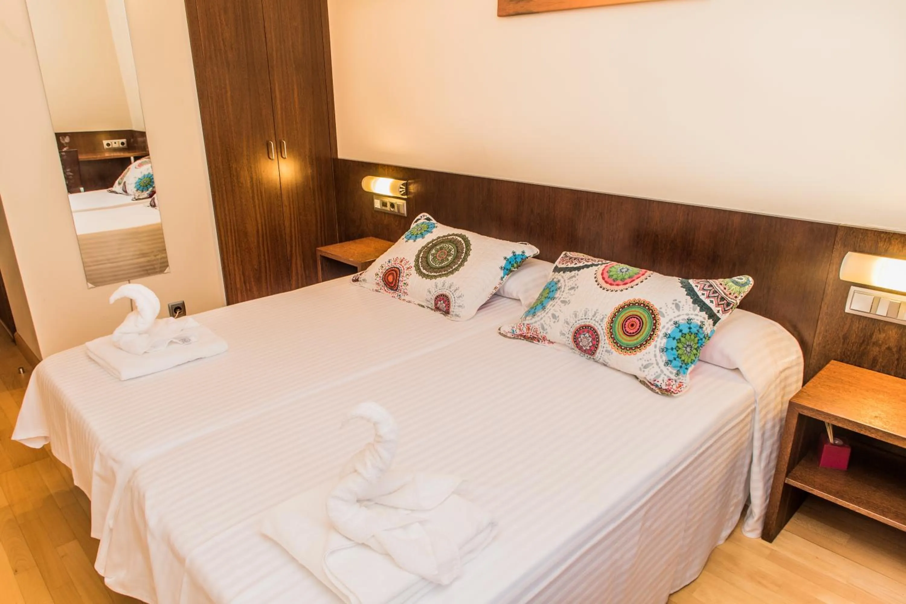 Photo of the whole room, Bed in Hostal Nirvana