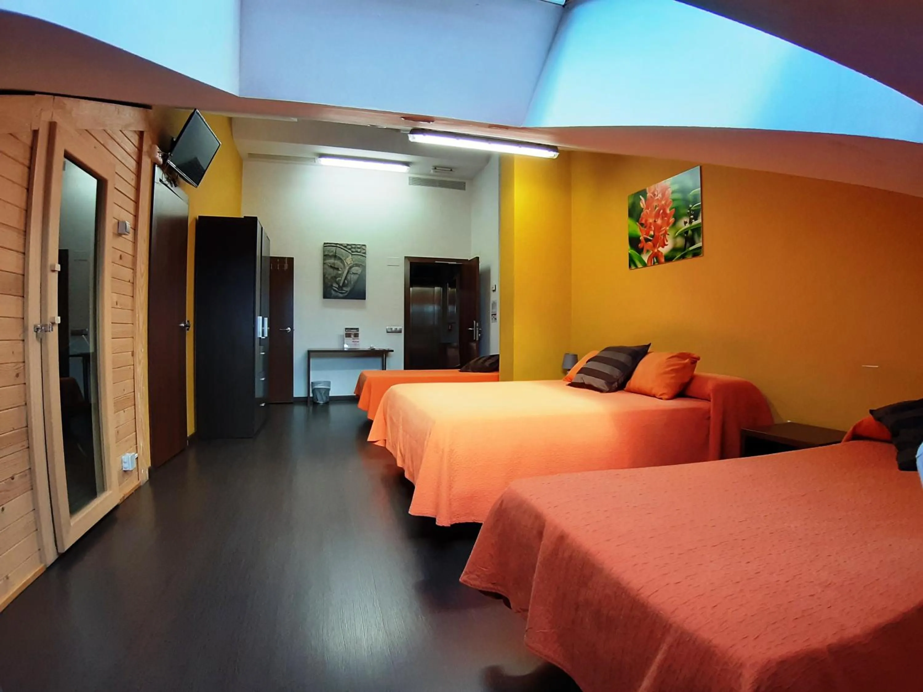 Photo of the whole room, Bed in Hostal Nirvana