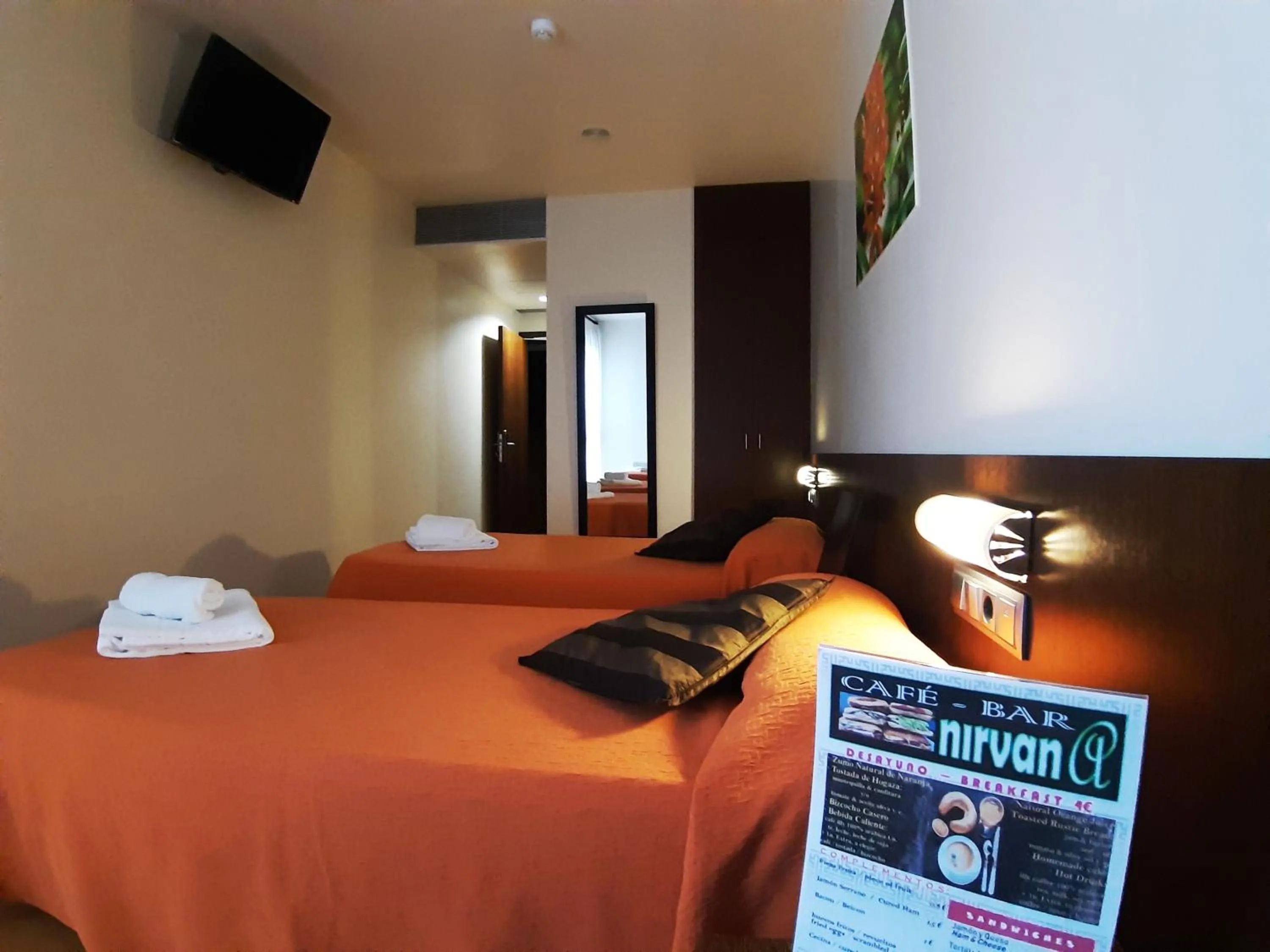 Photo of the whole room, Bed in Hostal Nirvana