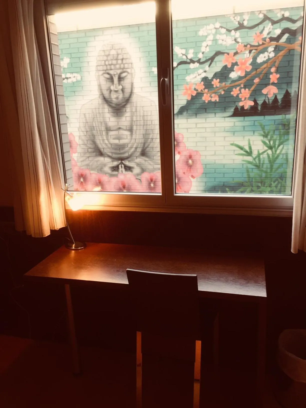 Seating area in Hostal Nirvana