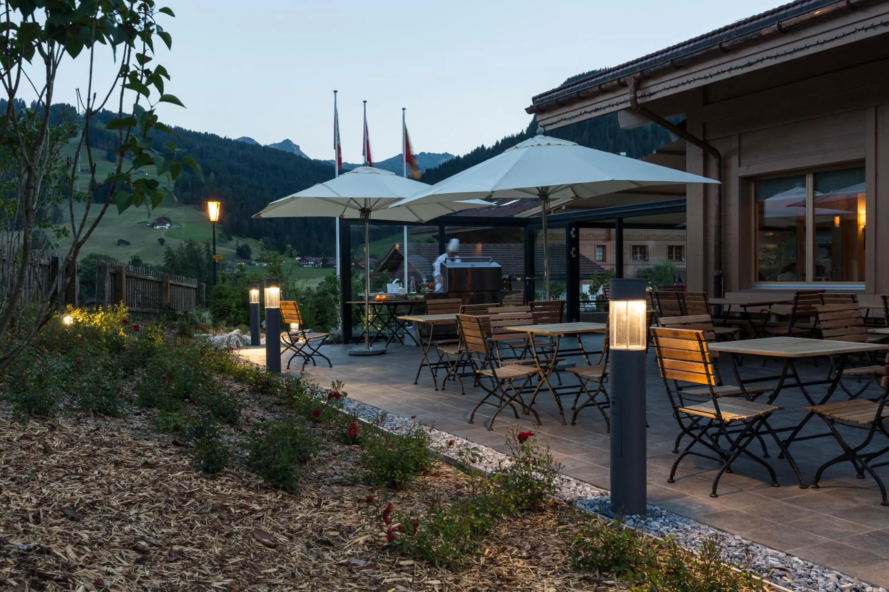 Restaurant/places to eat in Hotel Spitzhorn Superieur