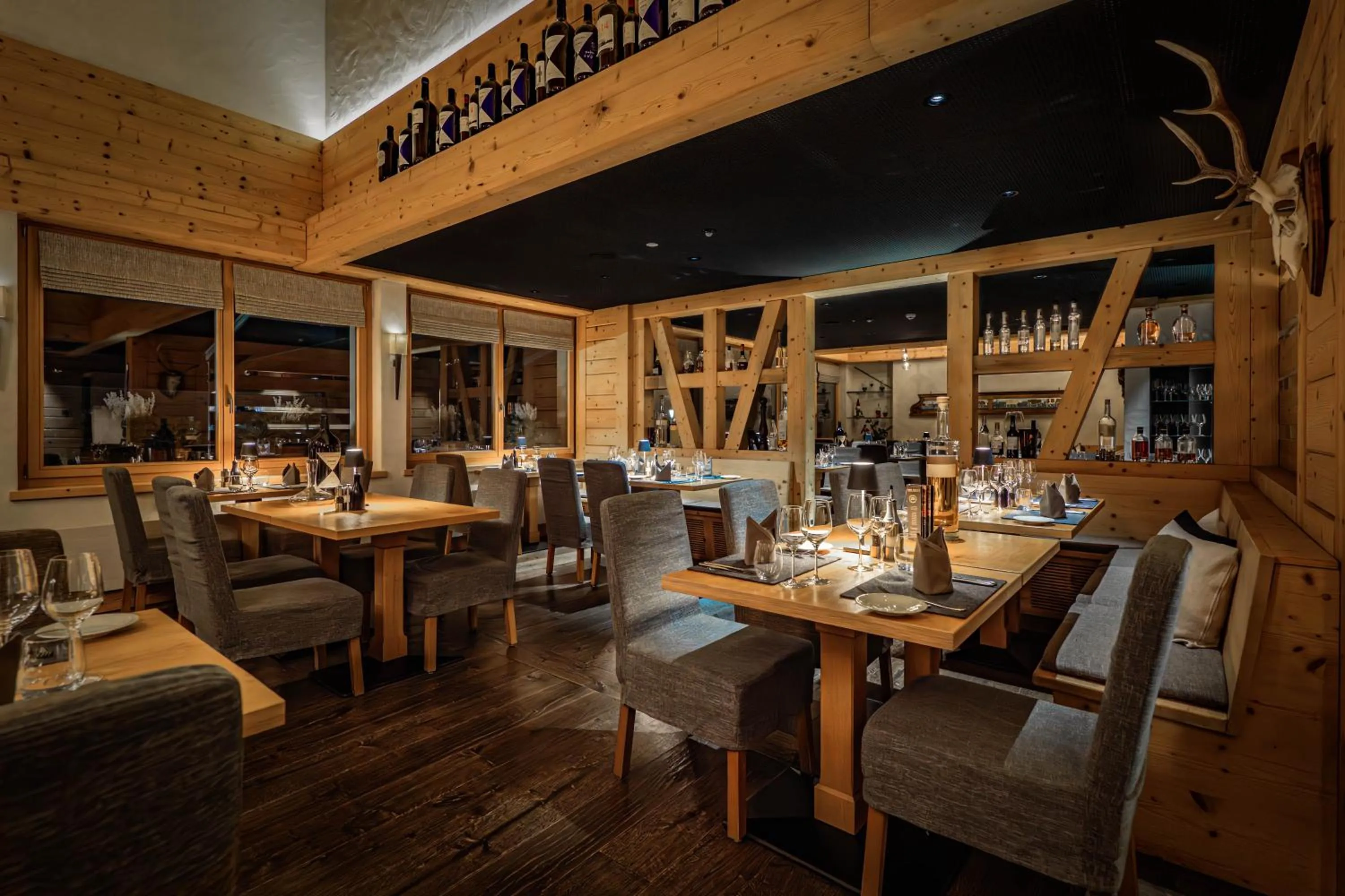Restaurant/places to eat in Hotel Spitzhorn Superieur