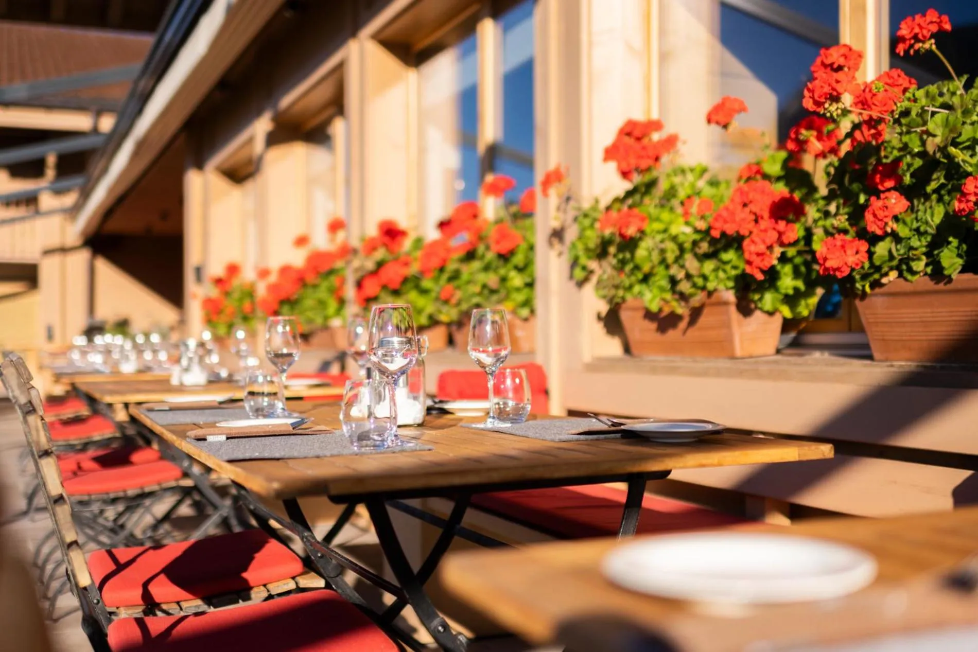 Balcony/Terrace in Hotel Spitzhorn Superieur
