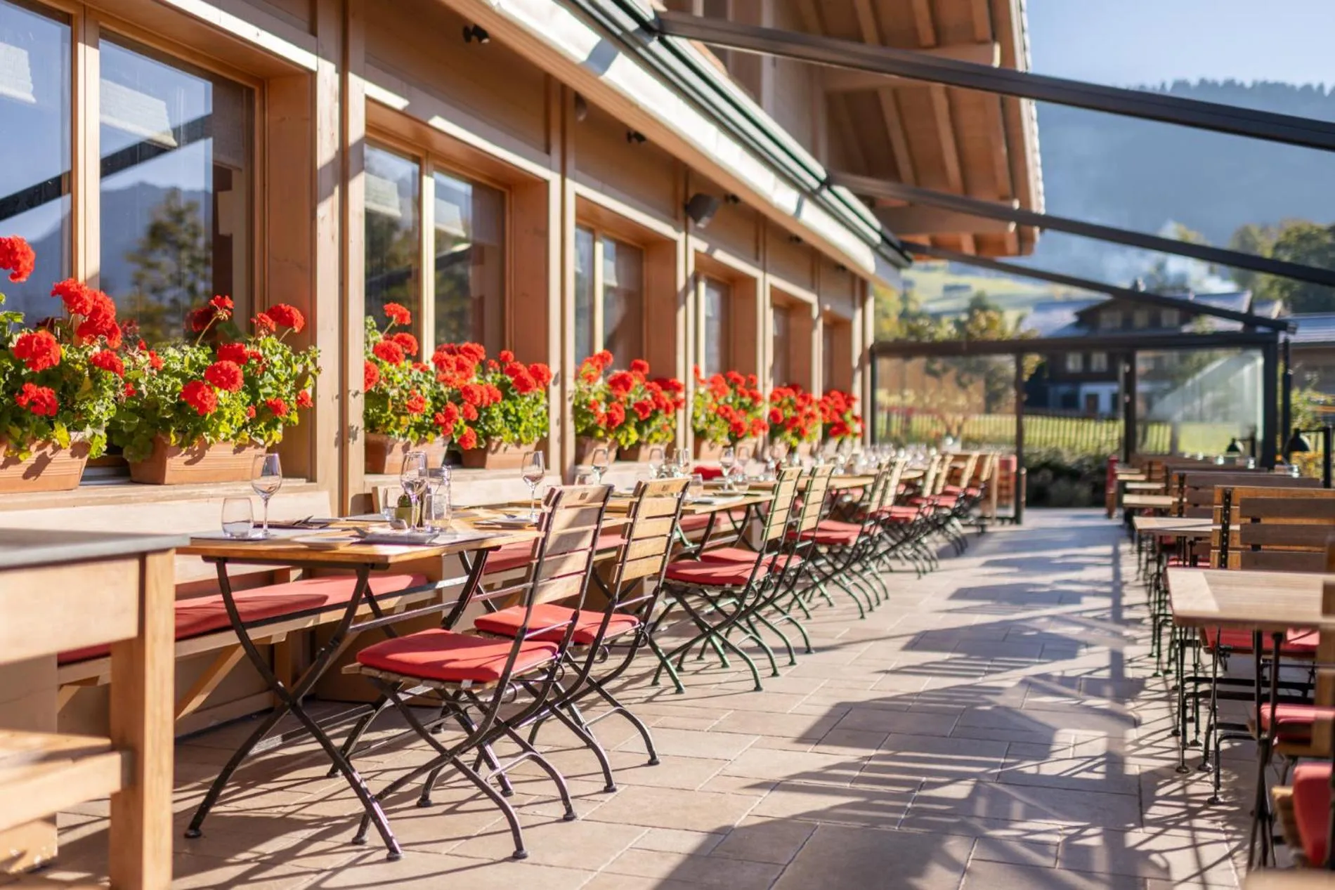 Balcony/Terrace in Hotel Spitzhorn Superieur