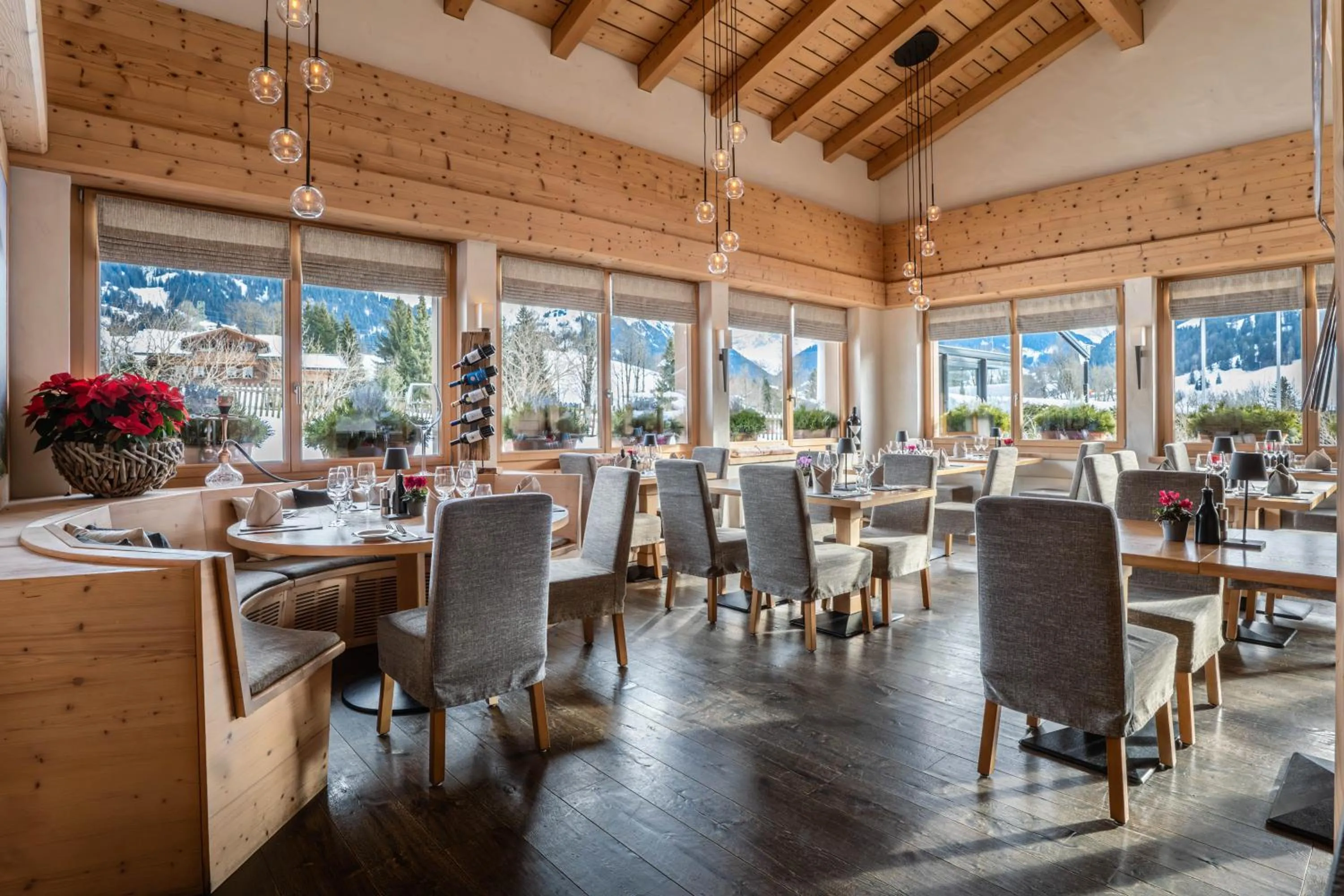 Restaurant/places to eat in Hotel Spitzhorn Superieur