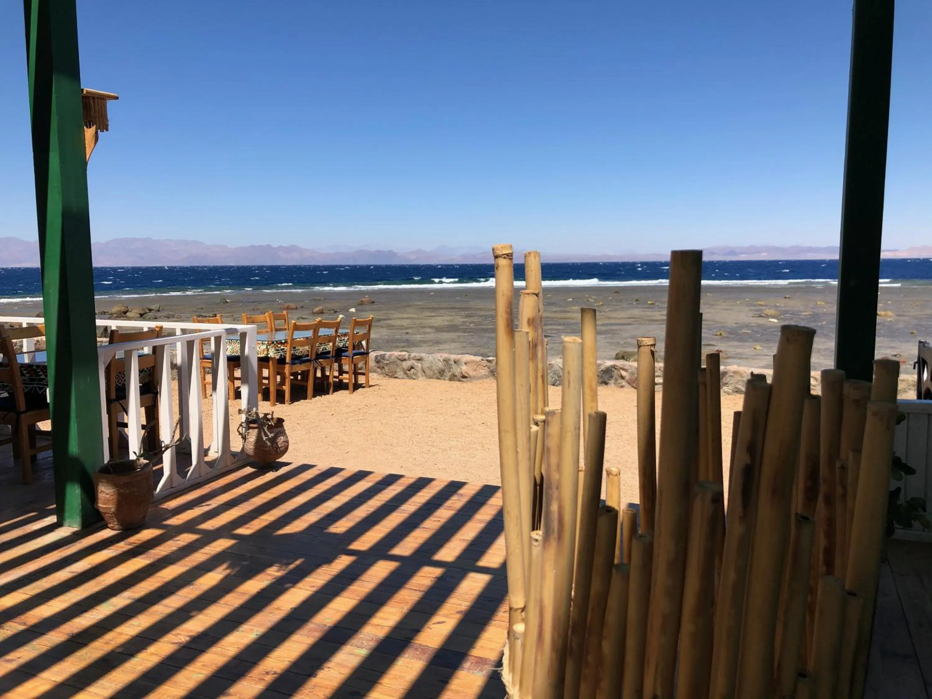 Restaurant/places to eat in Dahab Beach Lodge