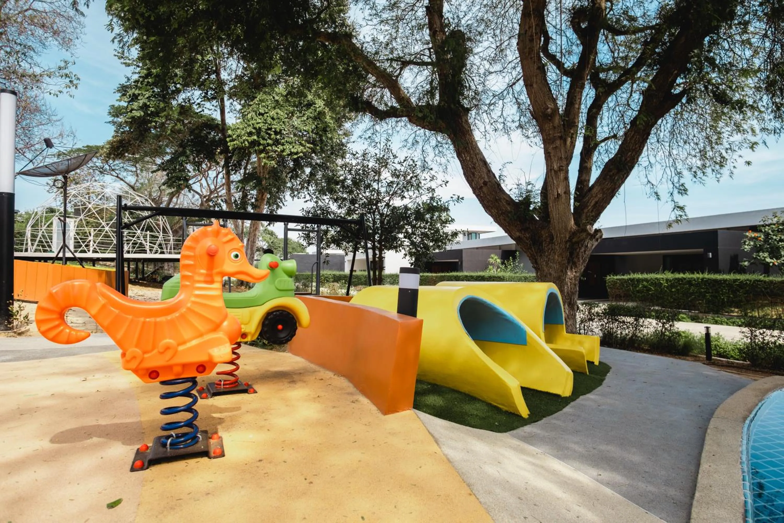 Children play ground in Sunshine Paradise Resort