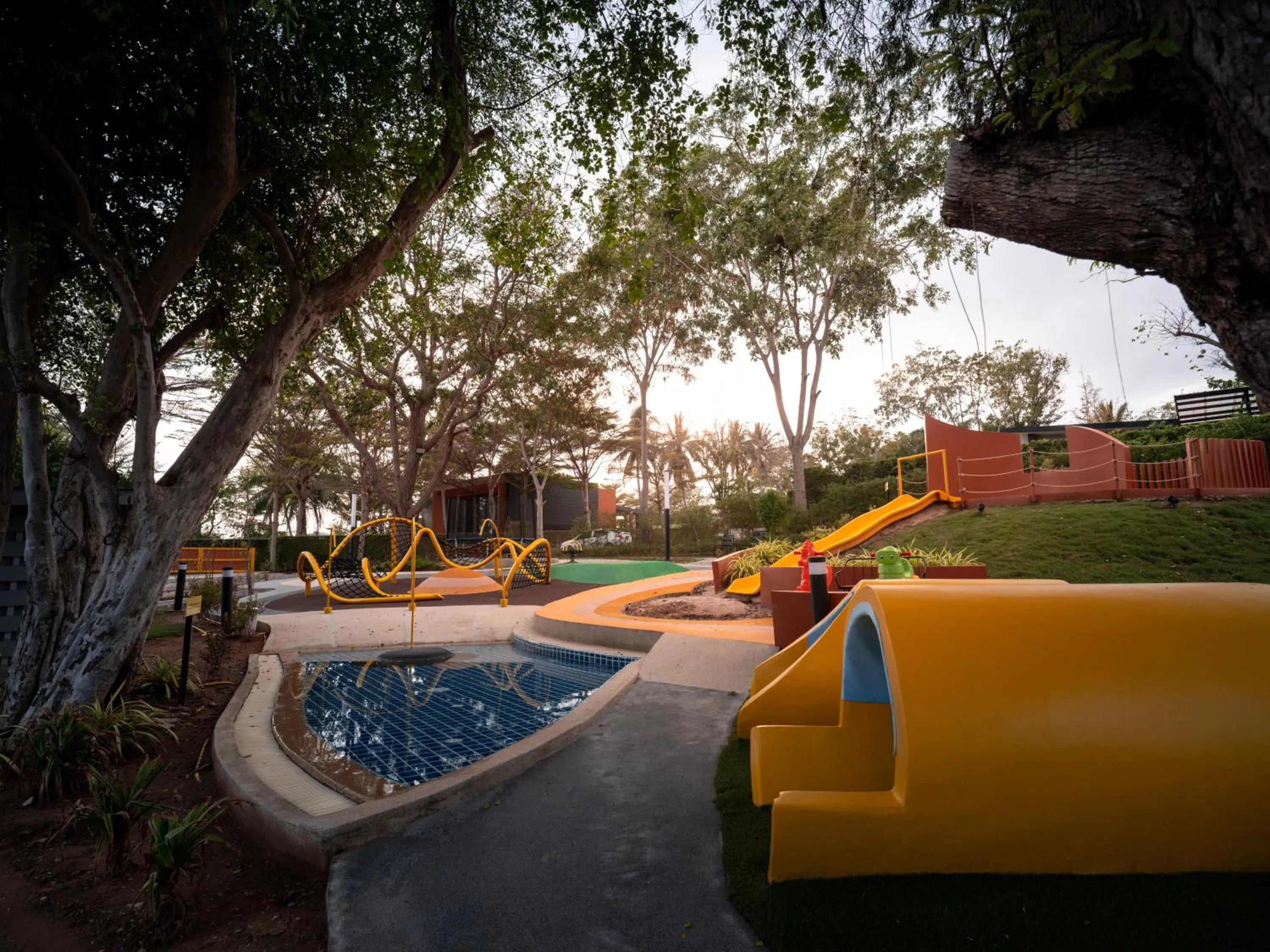 Children play ground in Sunshine Paradise Resort