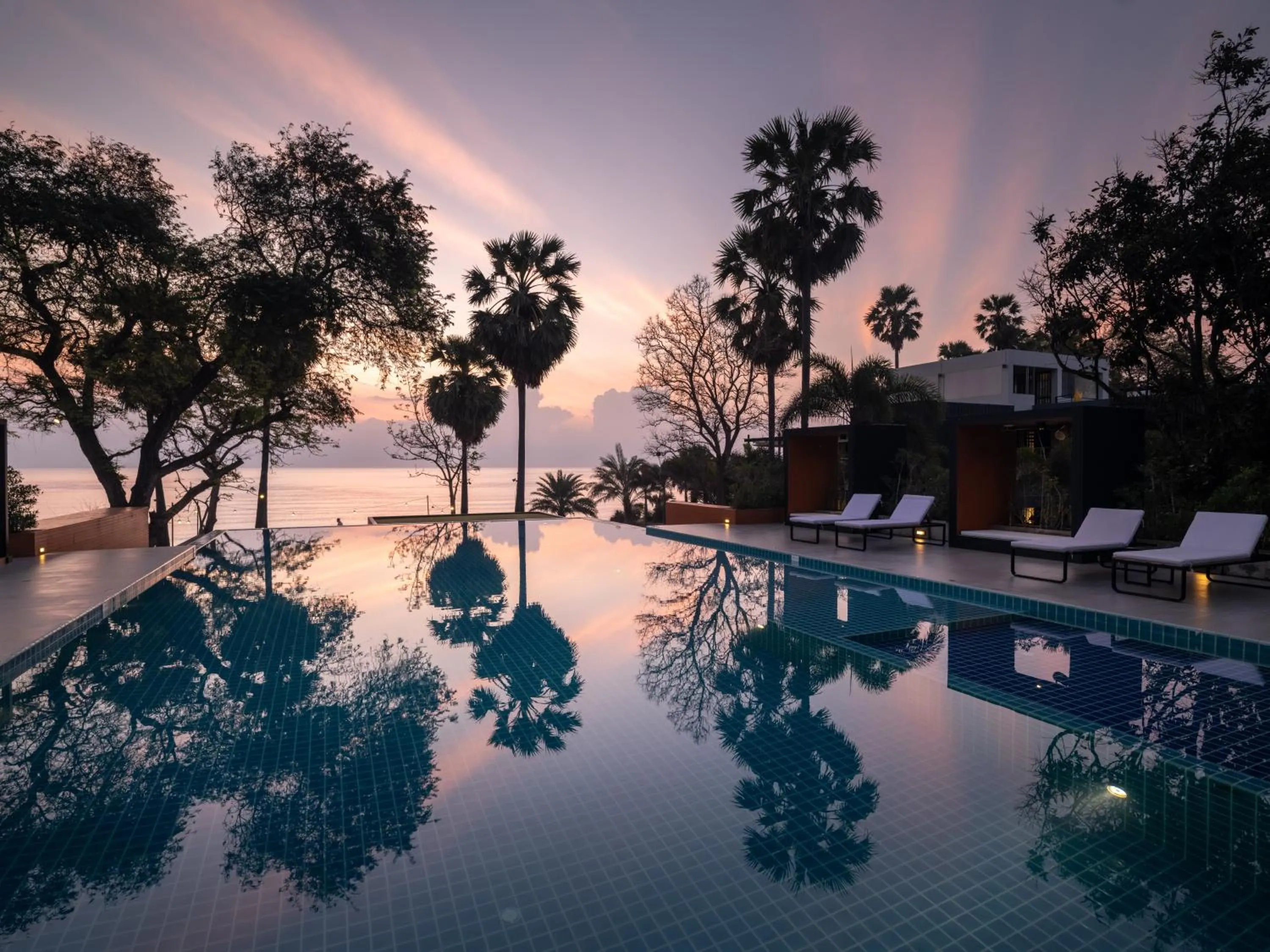 Pool view in Sunshine Paradise Resort
