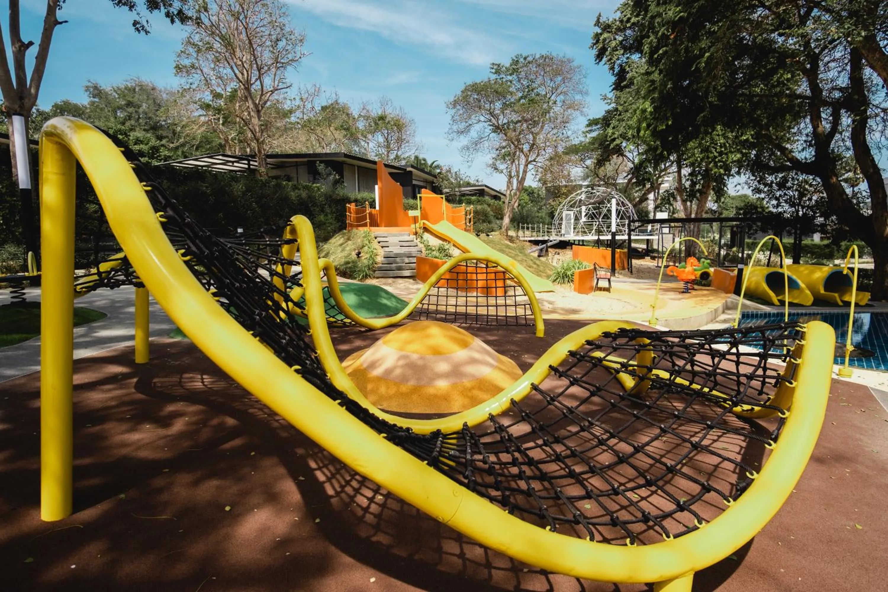 Children play ground in Sunshine Paradise Resort