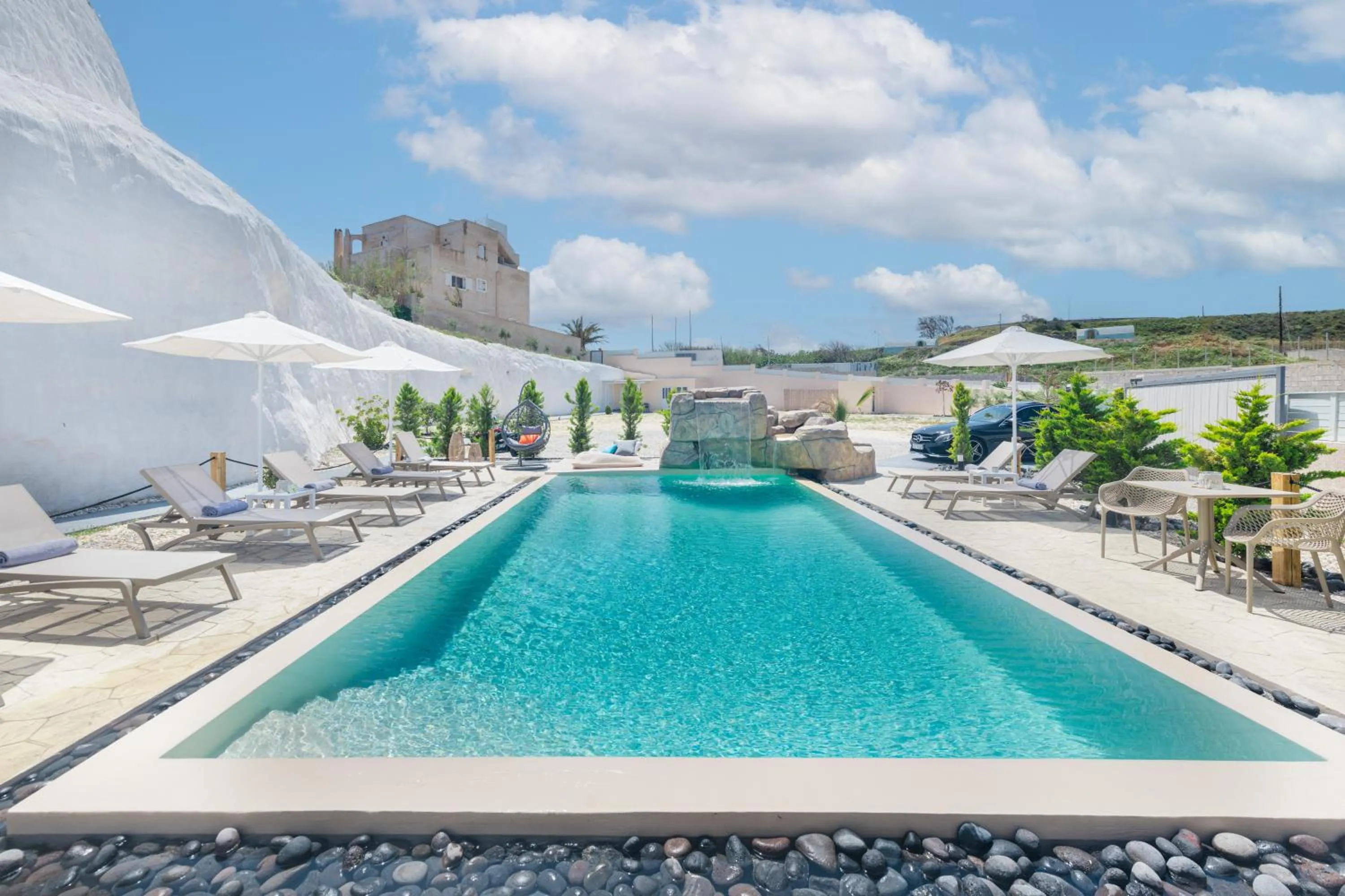 Swimming pool in Santoterra Antigua Suites