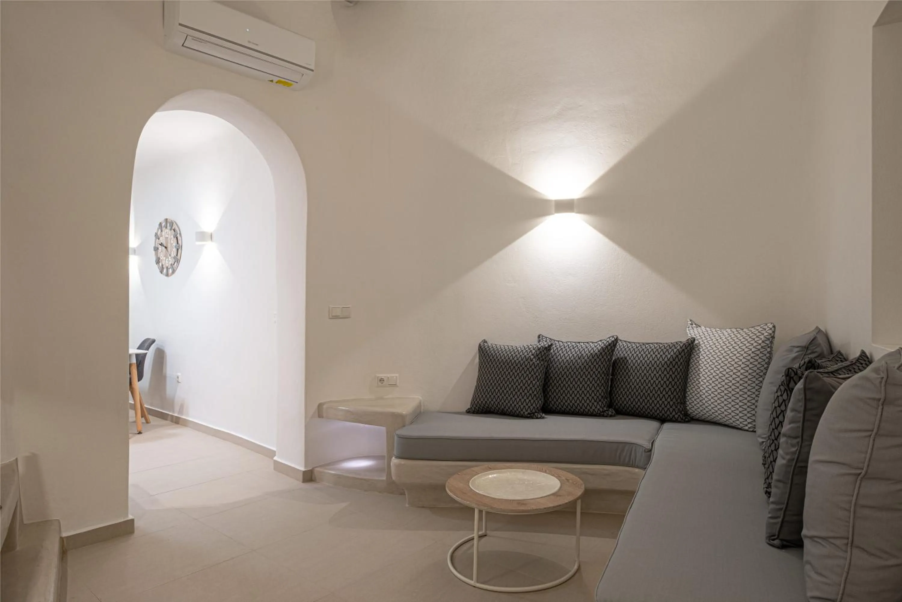 Living room in Santoterra Antigua Suites