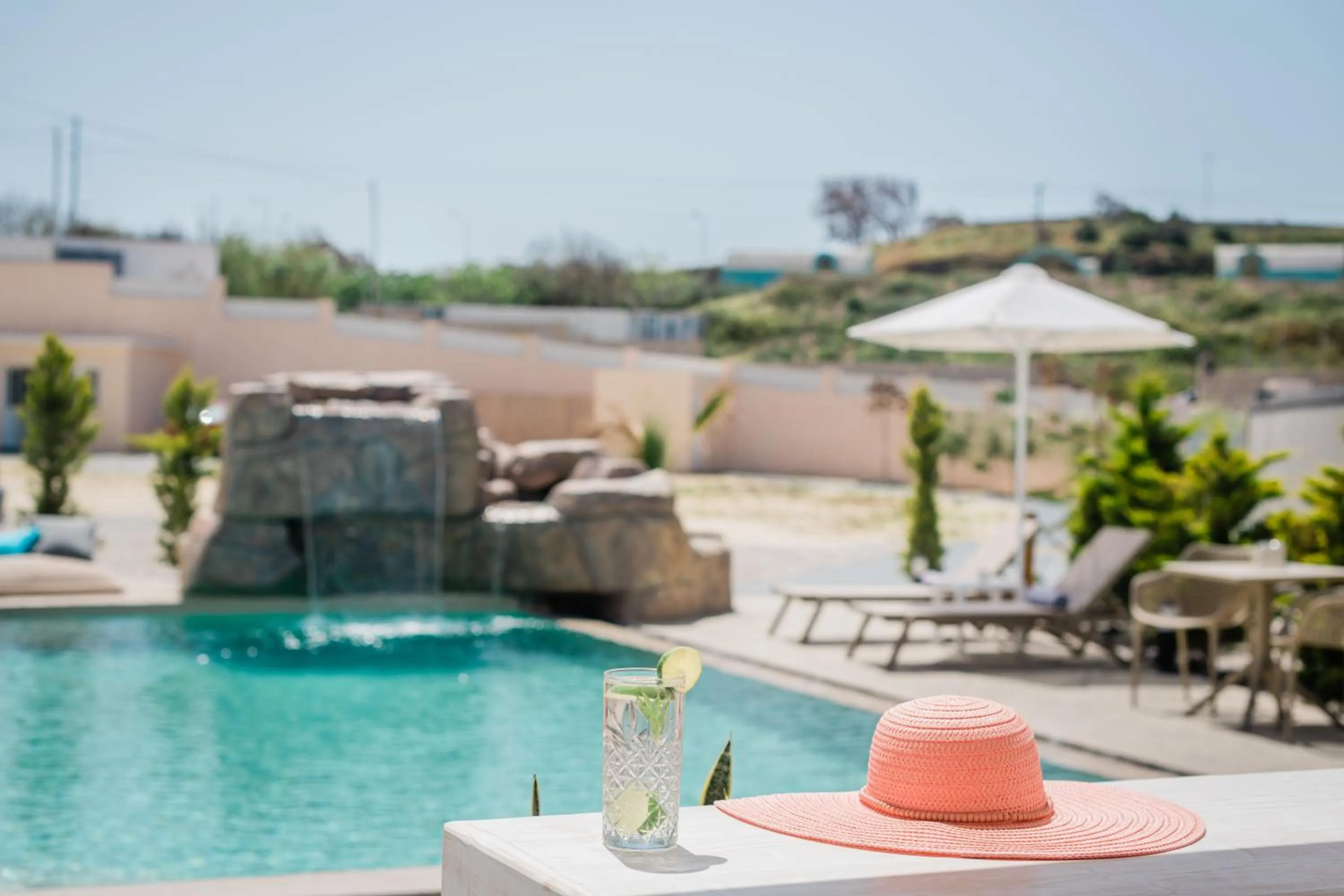 Swimming pool in Santoterra Antigua Suites
