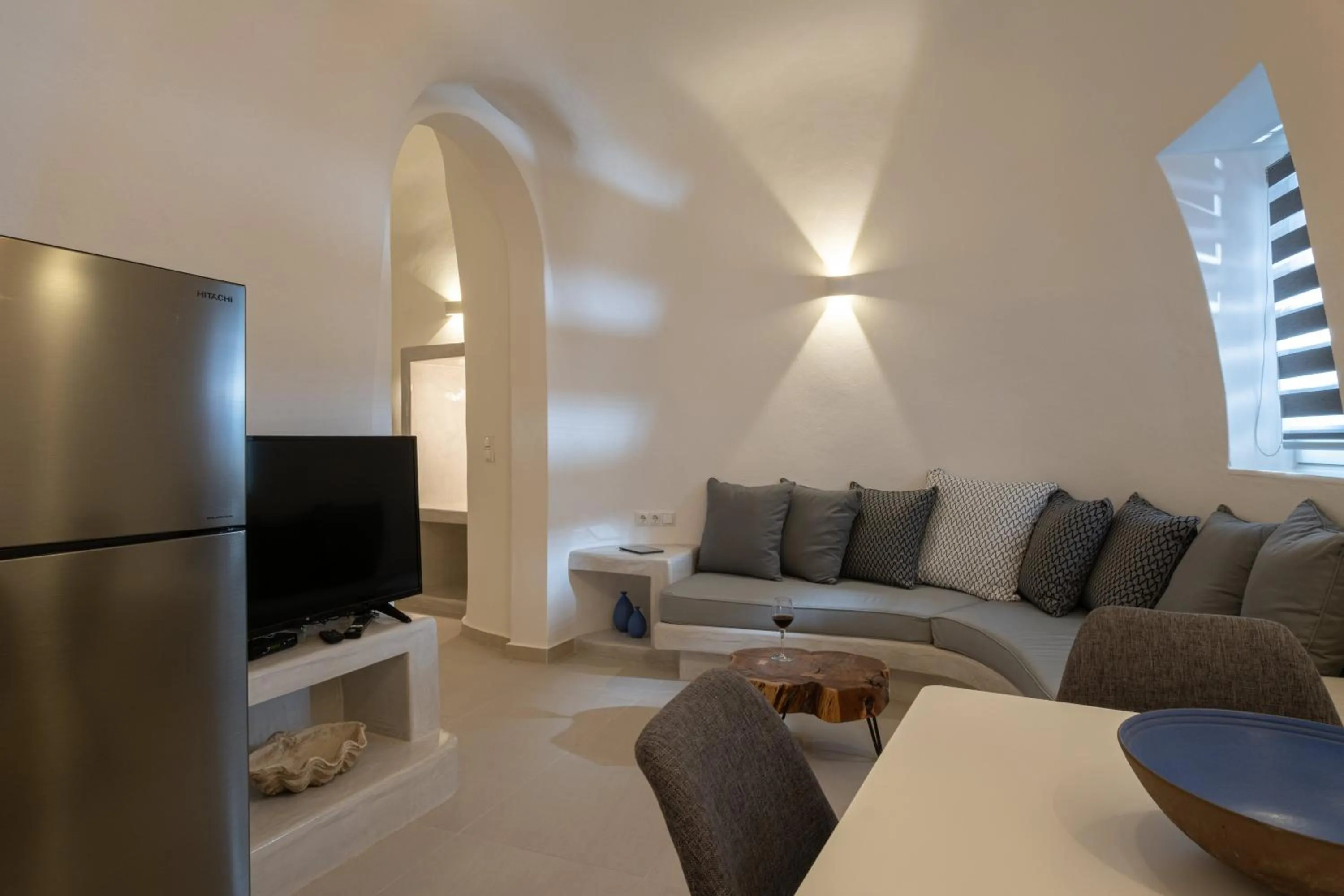 Living room in Santoterra Antigua Suites