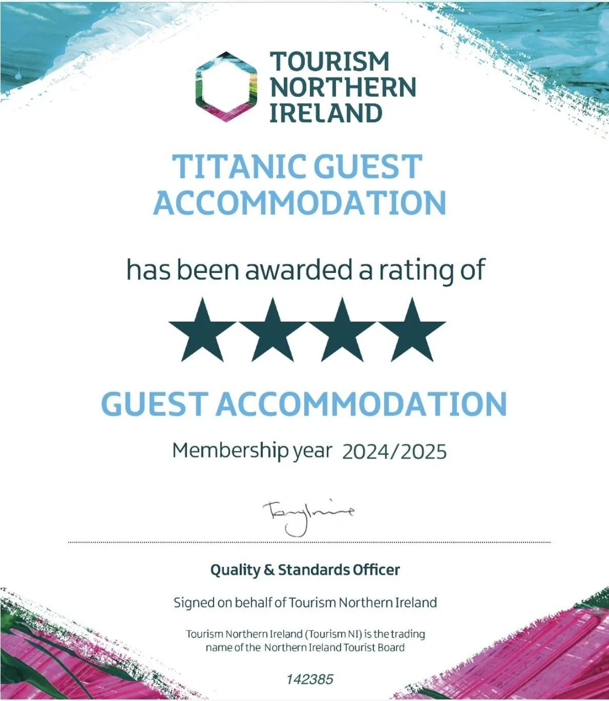 Other in Titanic Guest 4 Star Boutique- Tourism NI certified- Free parking