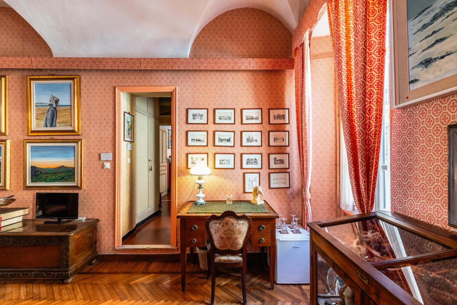 Living room in Casa d'artista - Camere in residenza di Charme