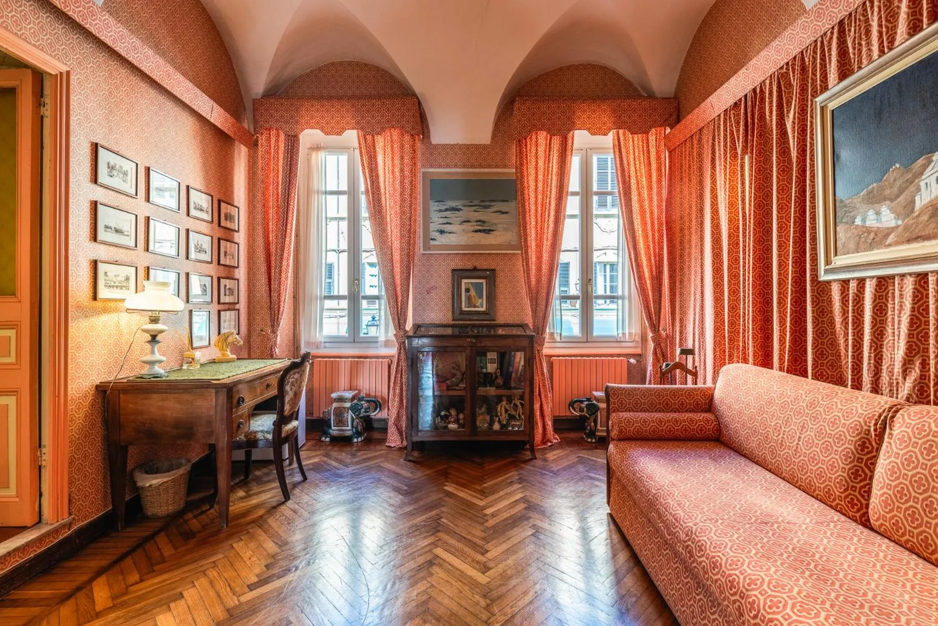 Living room in Casa d'artista - Camere in residenza di Charme