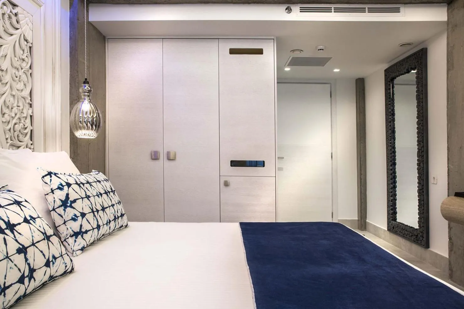 Bed in Glaros Royal Beach Hotel