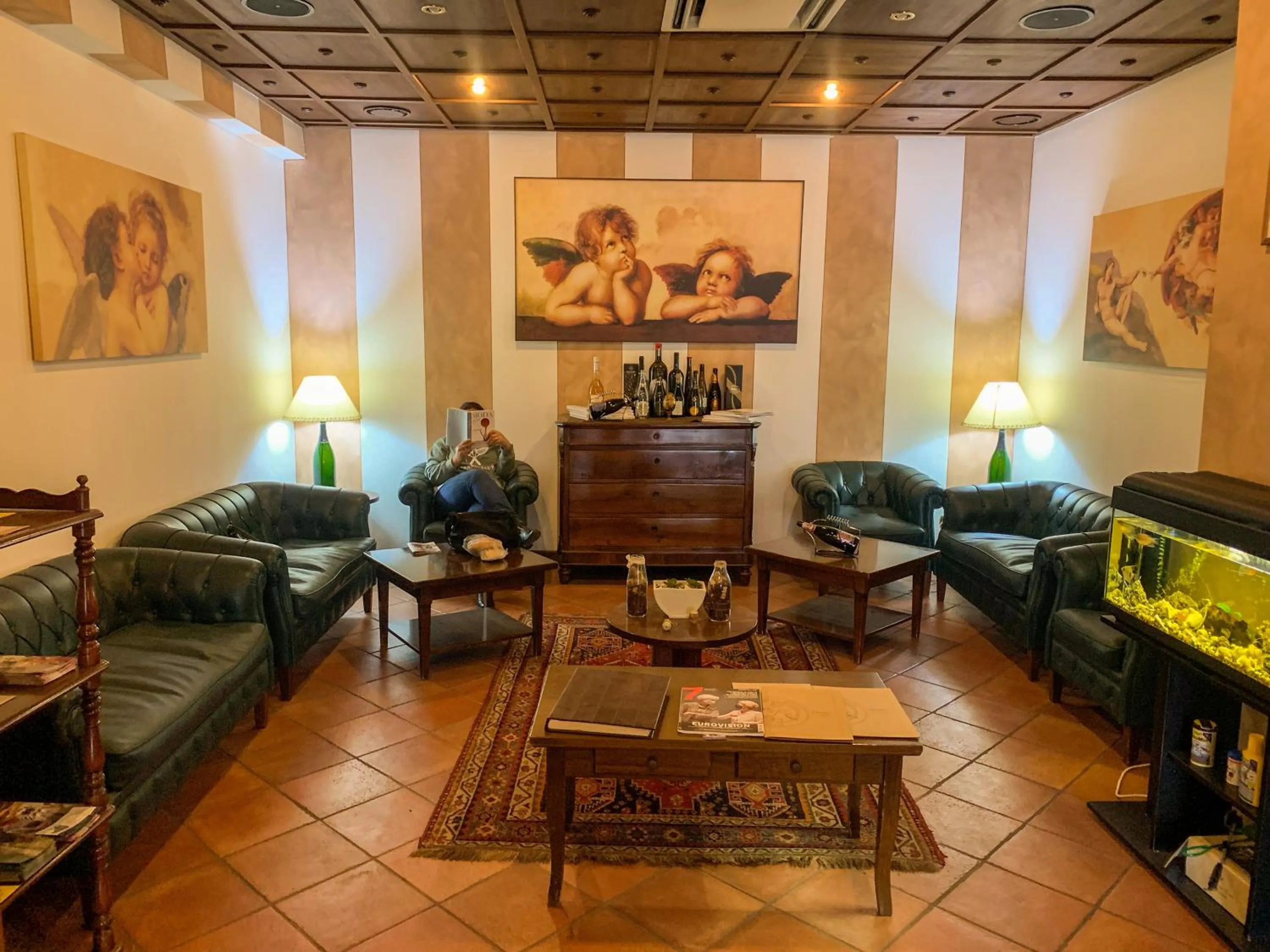 Lobby or reception in Hotel La Locanda Della Franciacorta