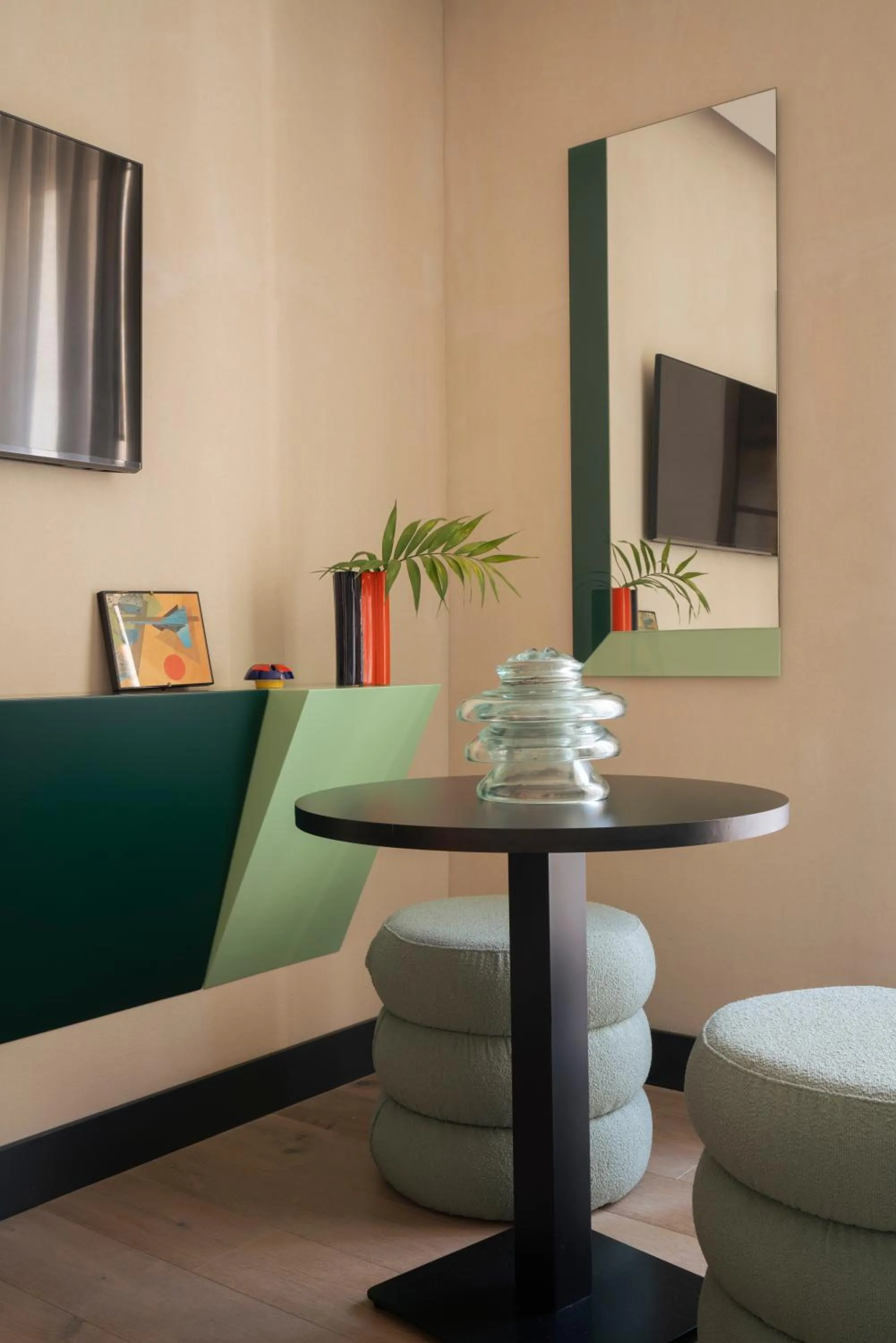 Seating area in Casa Pacifico Napoli