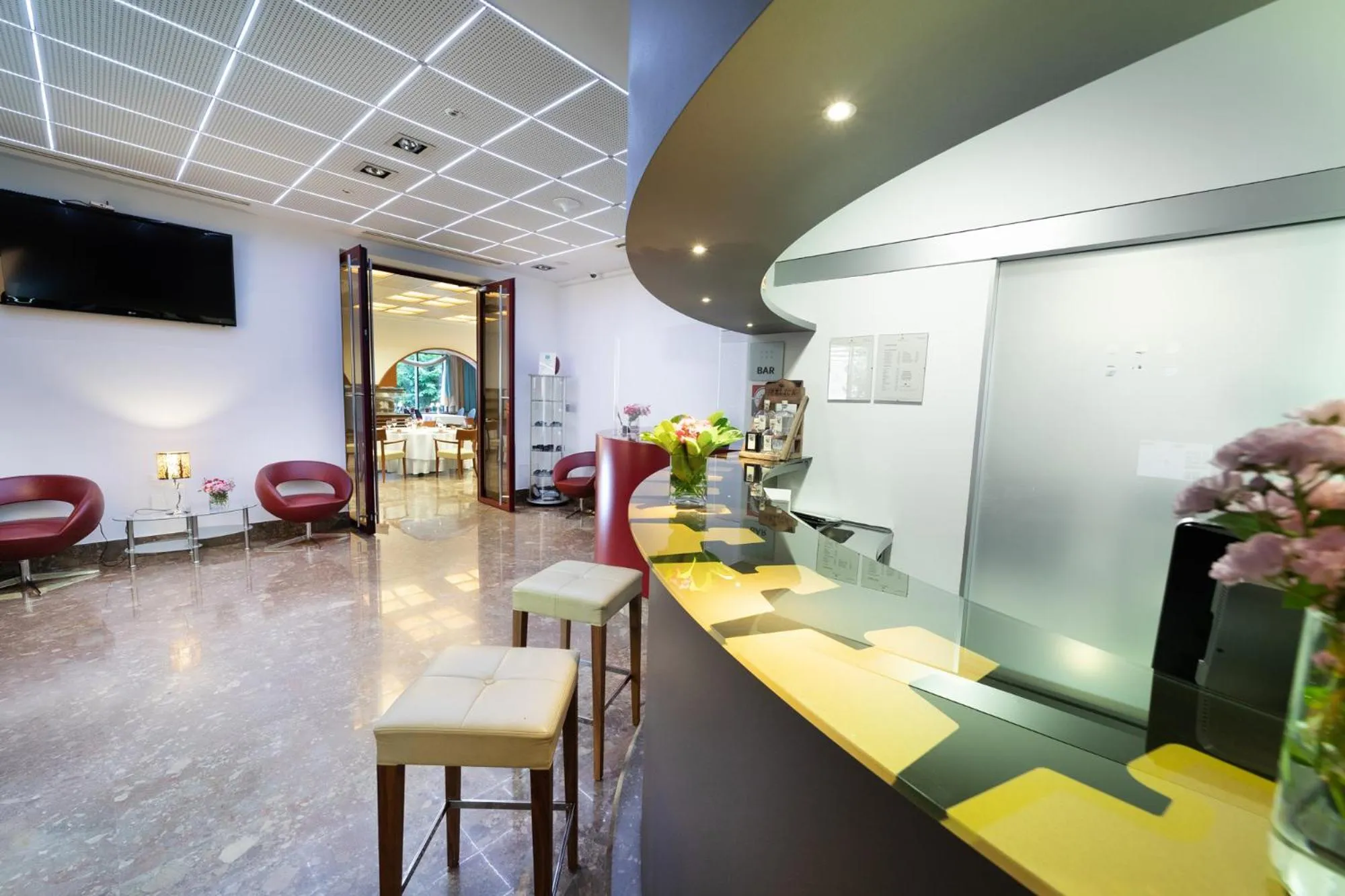 Lobby or reception in Hotel Jozef